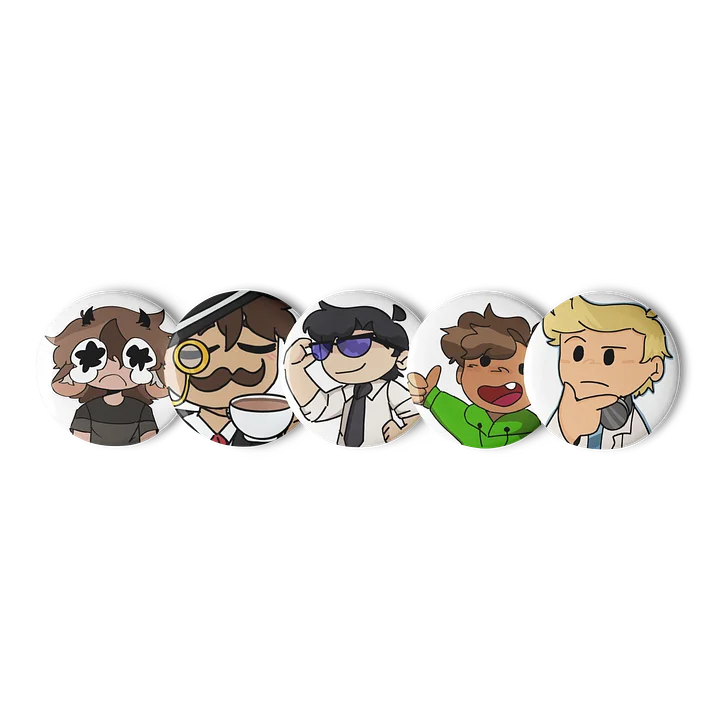 CC Staff Team Pin Button Set#1 product image (1)