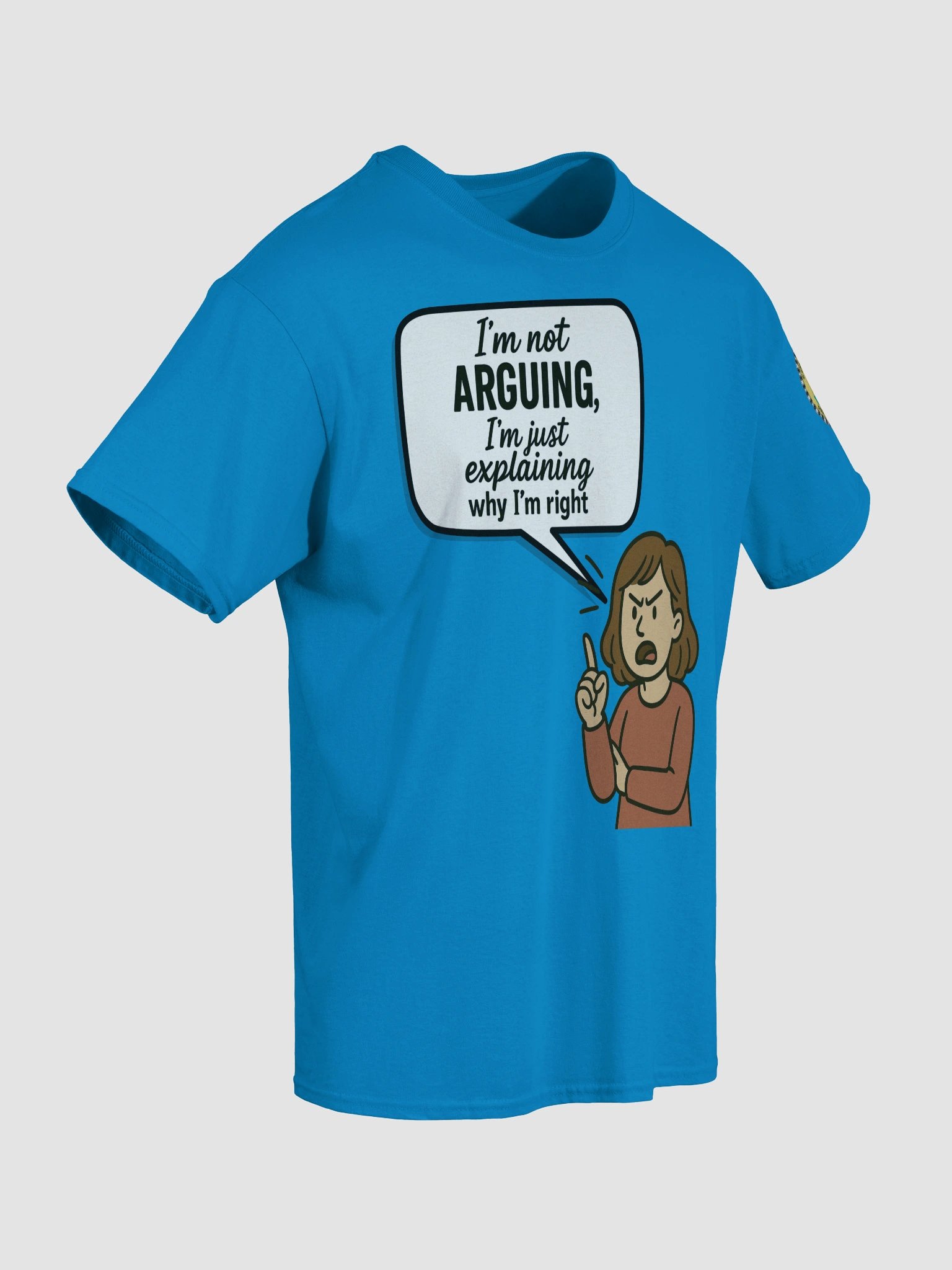 I'm not Arguing (Female) Gildan Heavyweight T-Shirt Colors (2) product image (4)