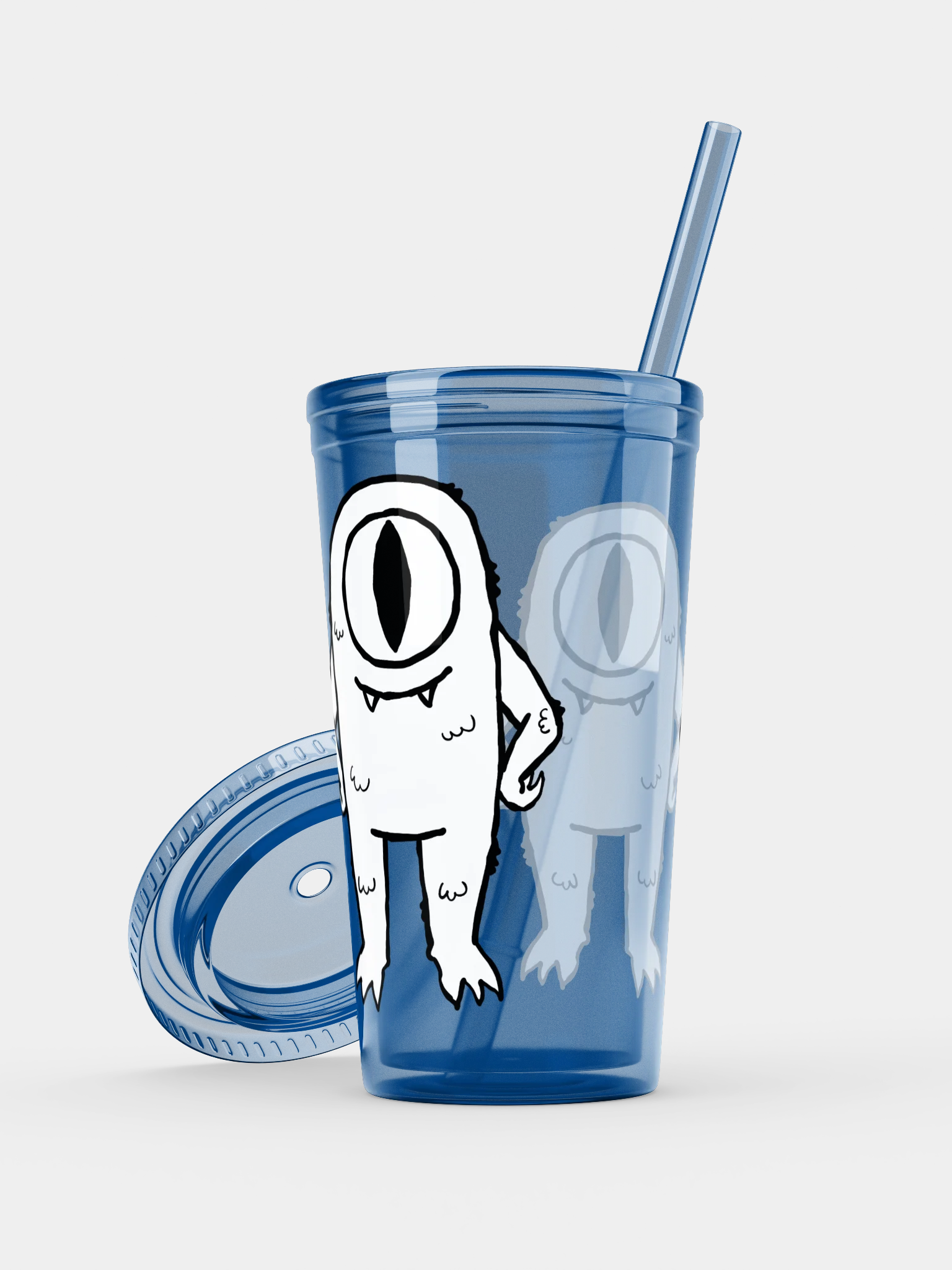 Happy Monster Plastic Tumbler product image (5)
