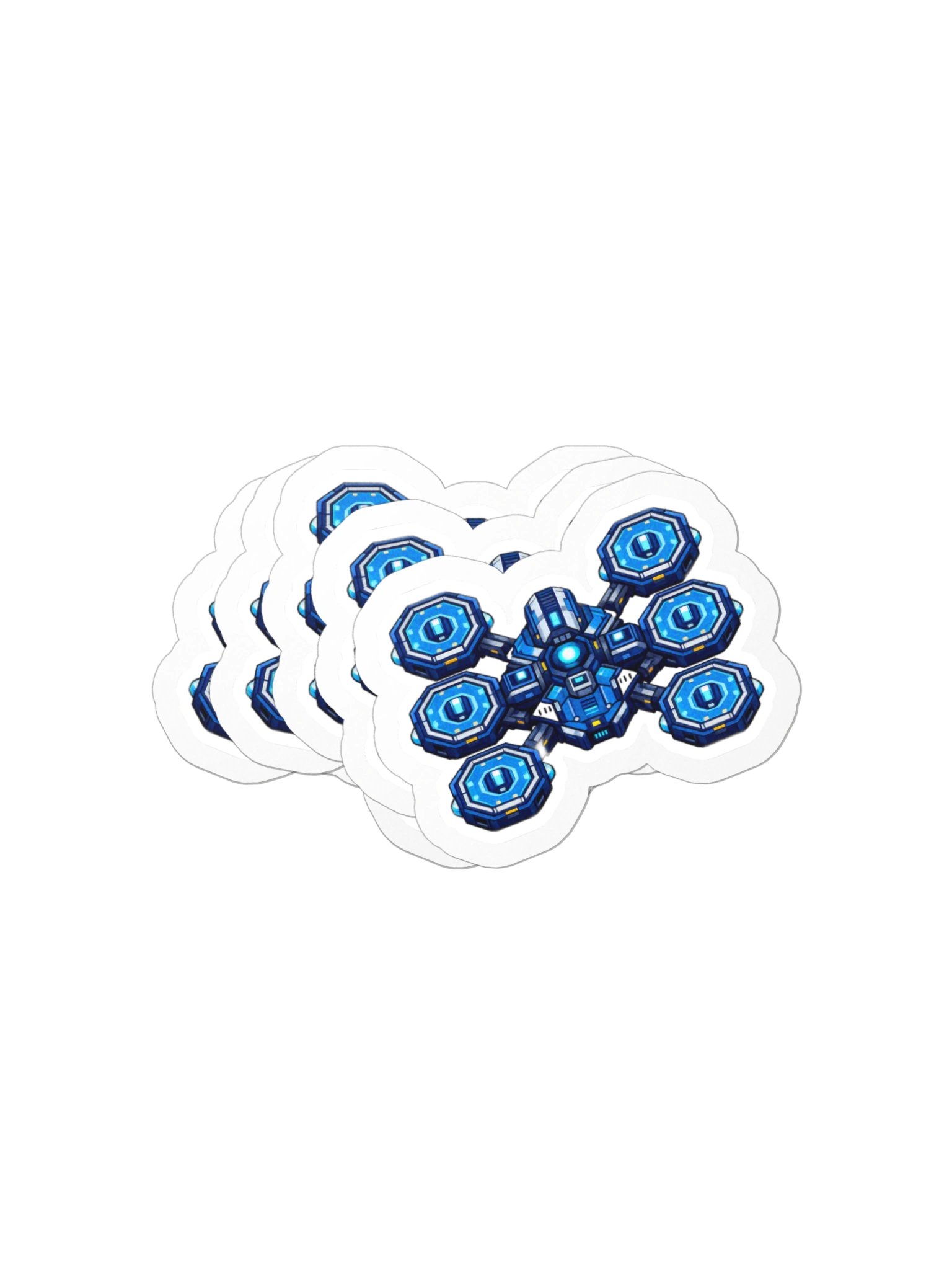 Sector Defense Azure Voyager Die-Cut Sticker product image (3)