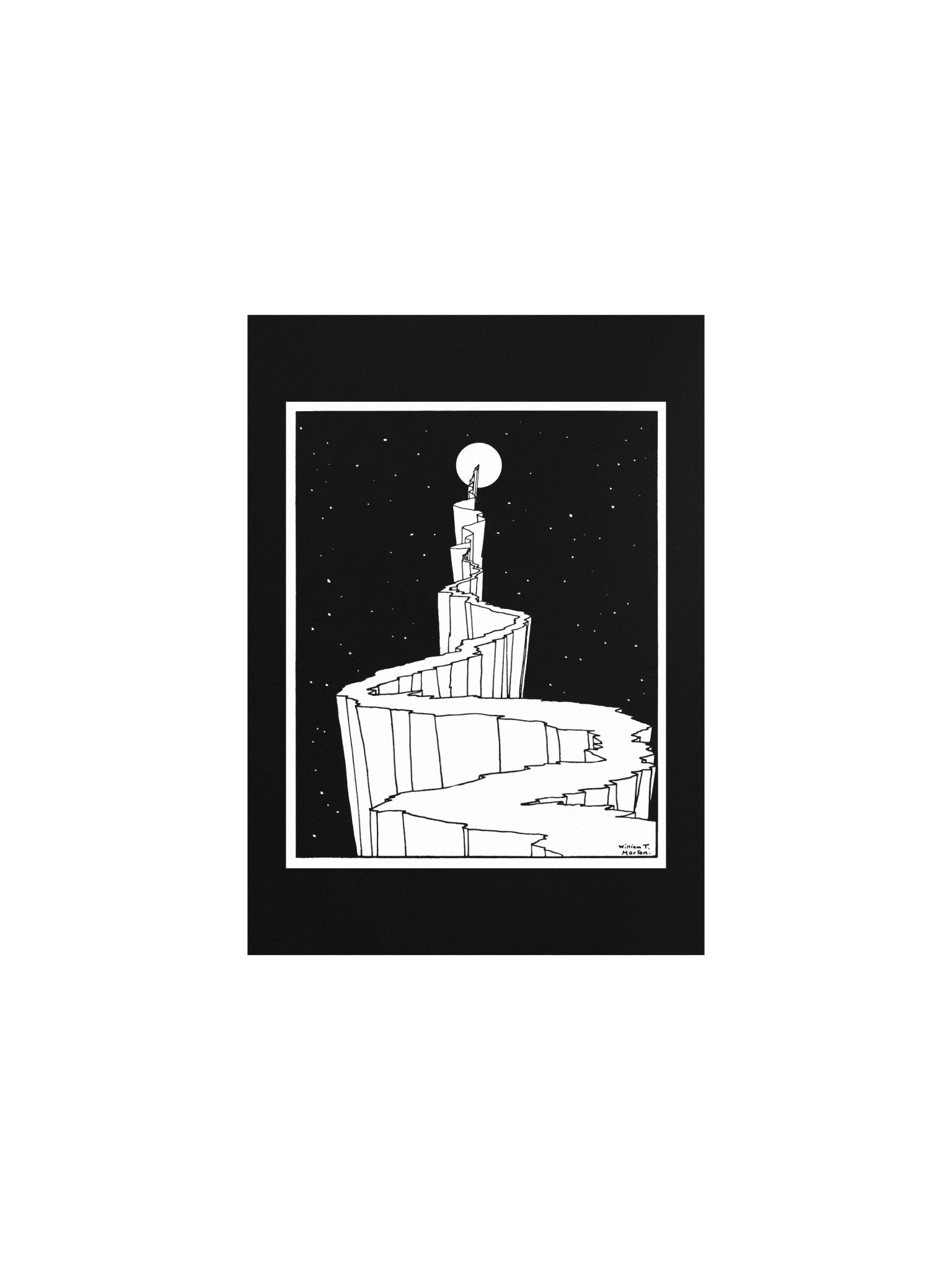 The Path to the Moon Print product image (1)