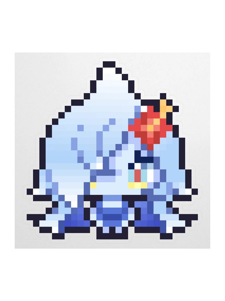 Pixel Shark - Sticker product image (1)