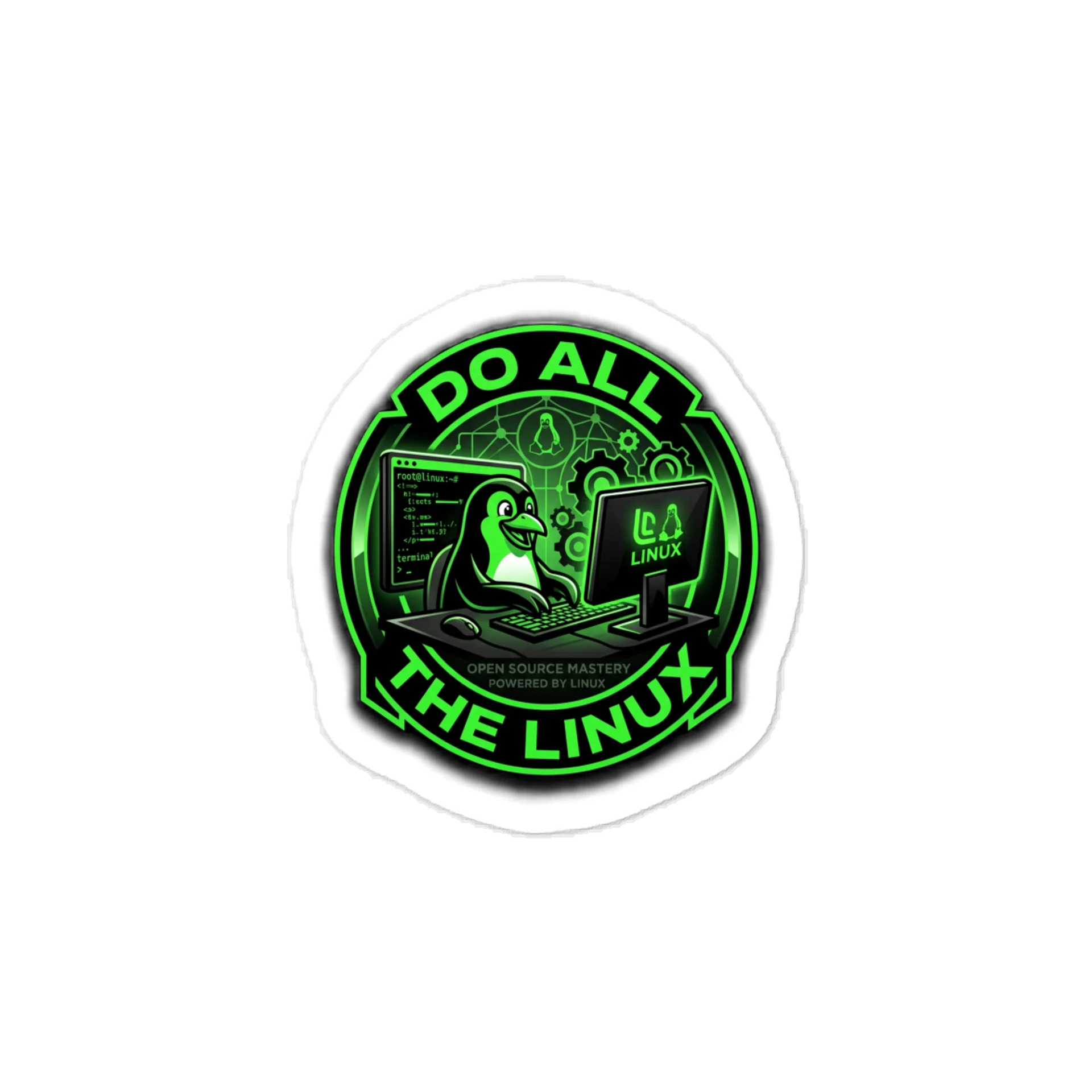 Do All The Linux - vinyl sticker product image (1)