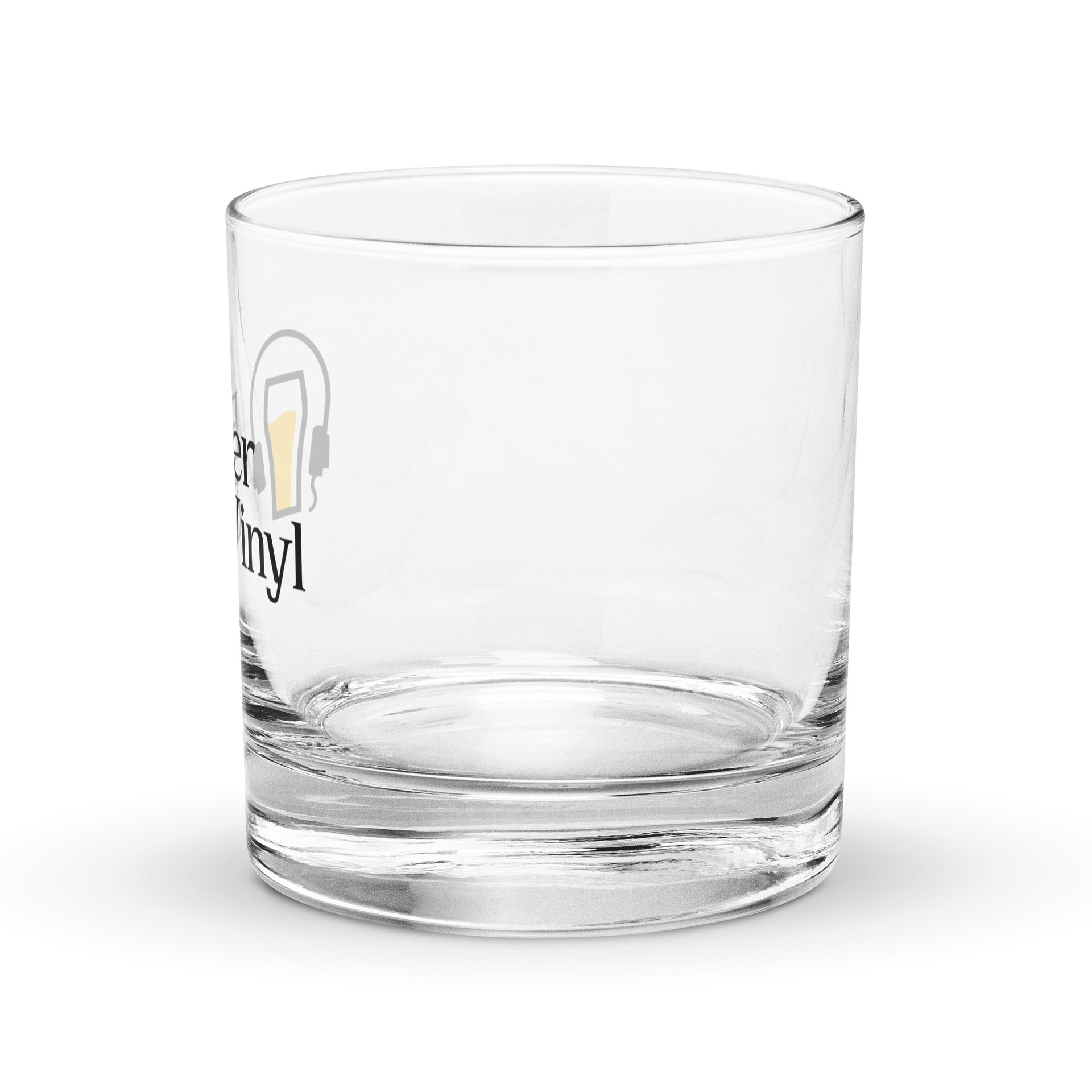 Beer & Vinyl Rocks Glass product image (2)