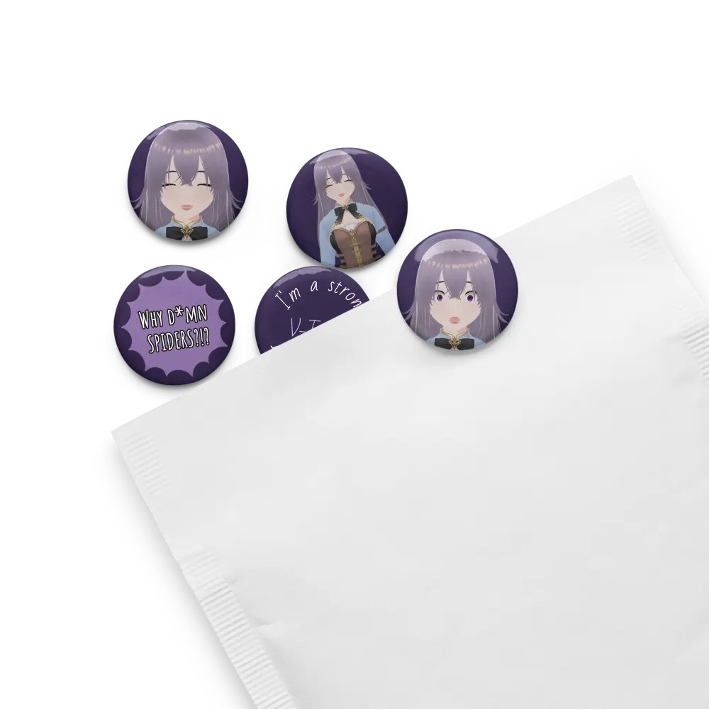 Virtual Vibe Pin Button Set product image (13)