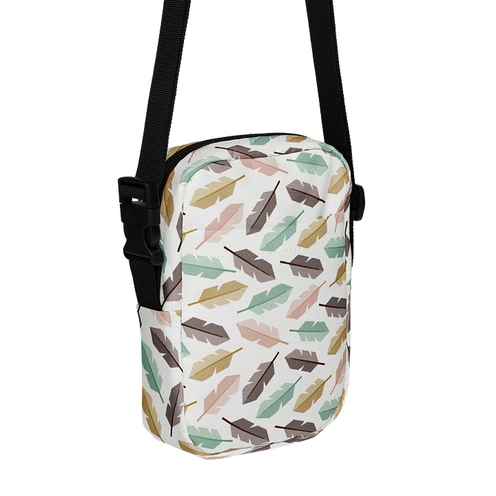 Mid-Century Modern Feathers Crossbody Bag product image (1)