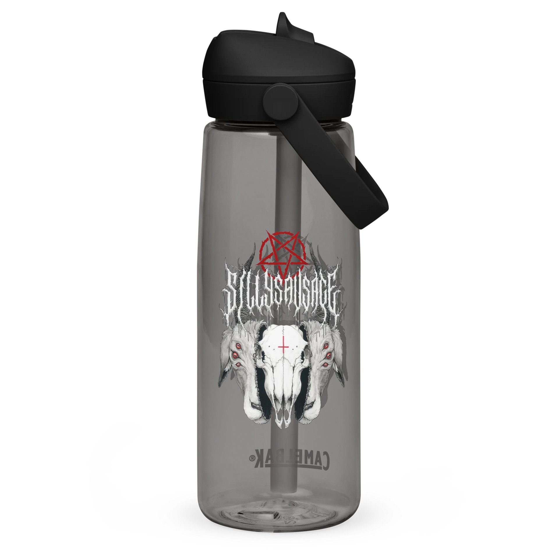 Sillysau5age Demonic Goat Sports Bottle product image (2)