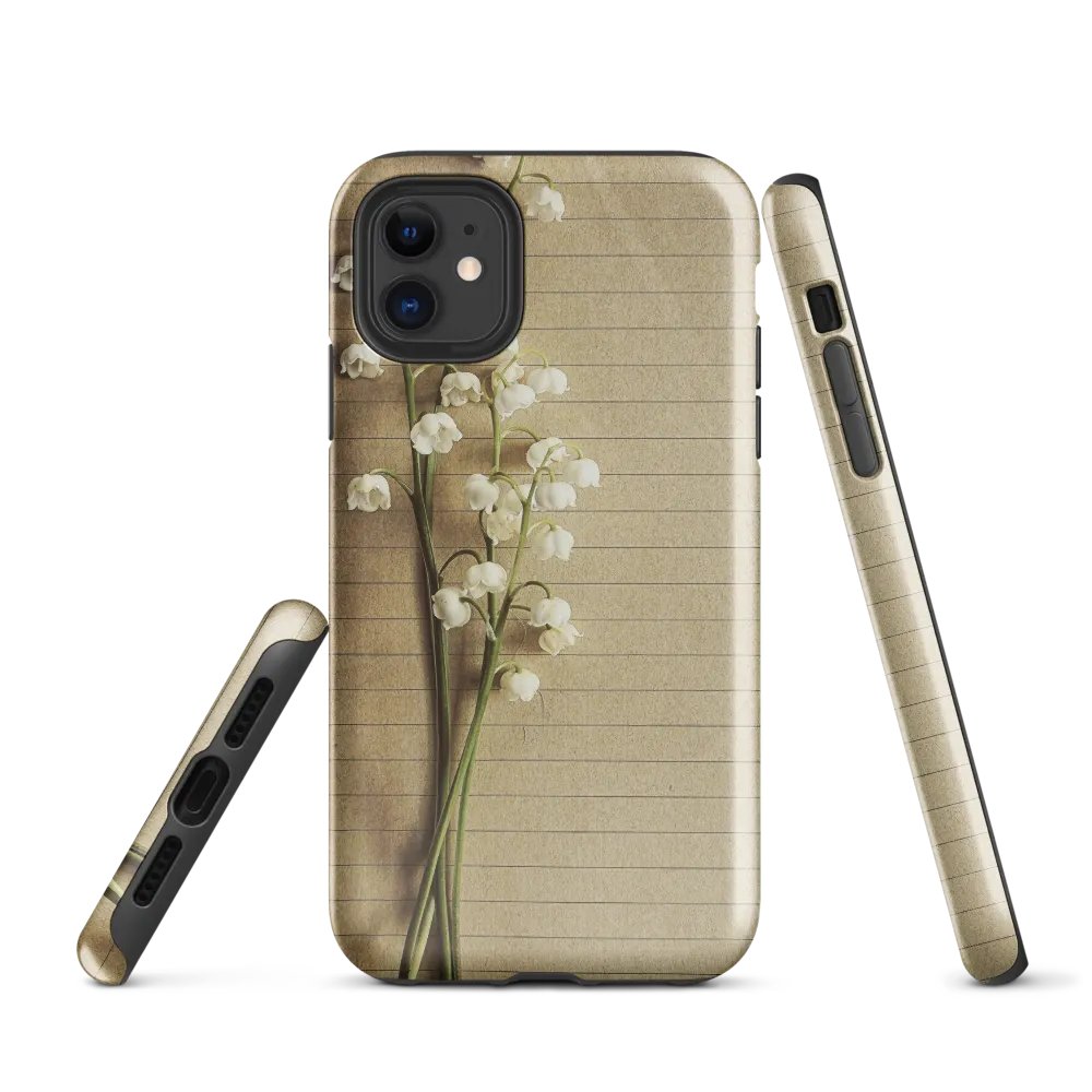 Lily of the Valley Tough iPhone® Case - Durable & Stylish Protection for iPhone 11, 12, 13, 14, 15 & 16 product image (1)