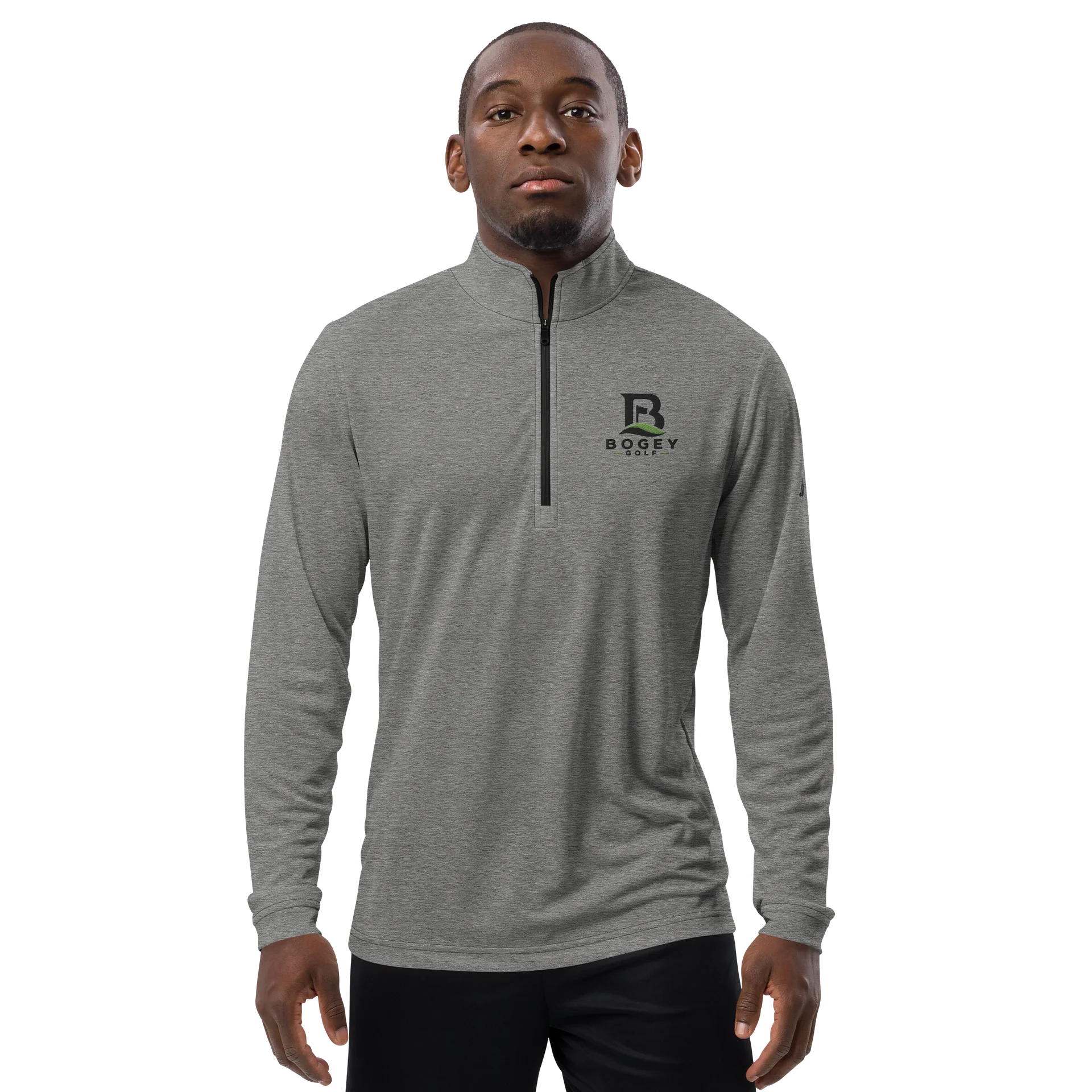 Grey Quarter Zip product image (2)