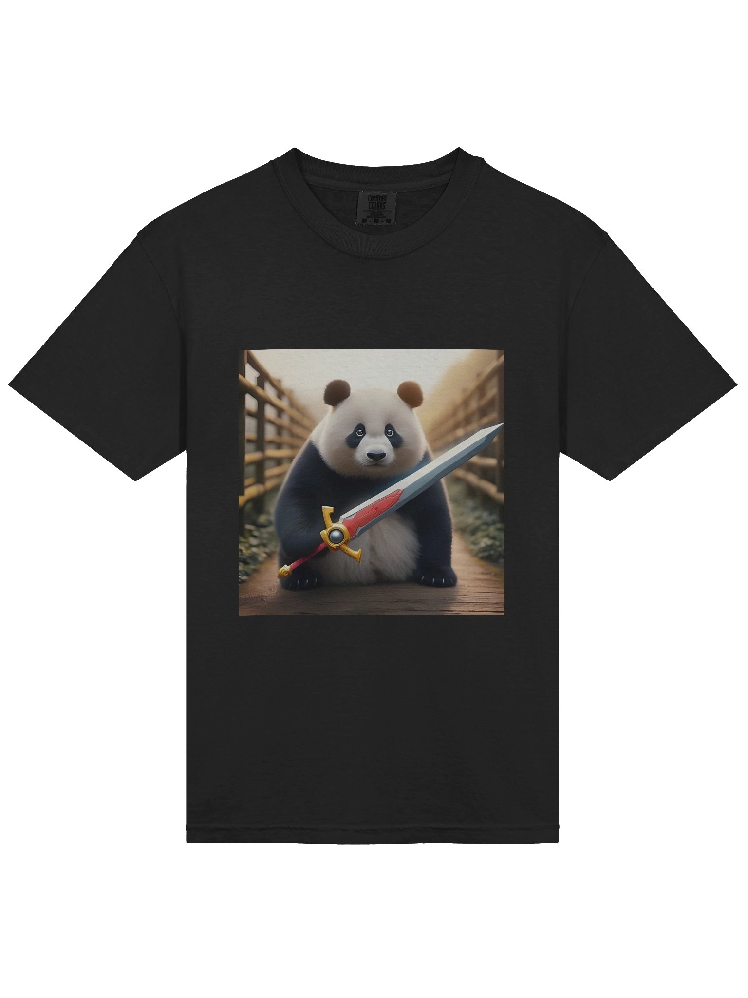panda pokemon sword tshirt product image (3)