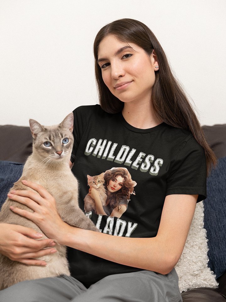 Childless Cat Lady Unisex T-shirt product image (1)