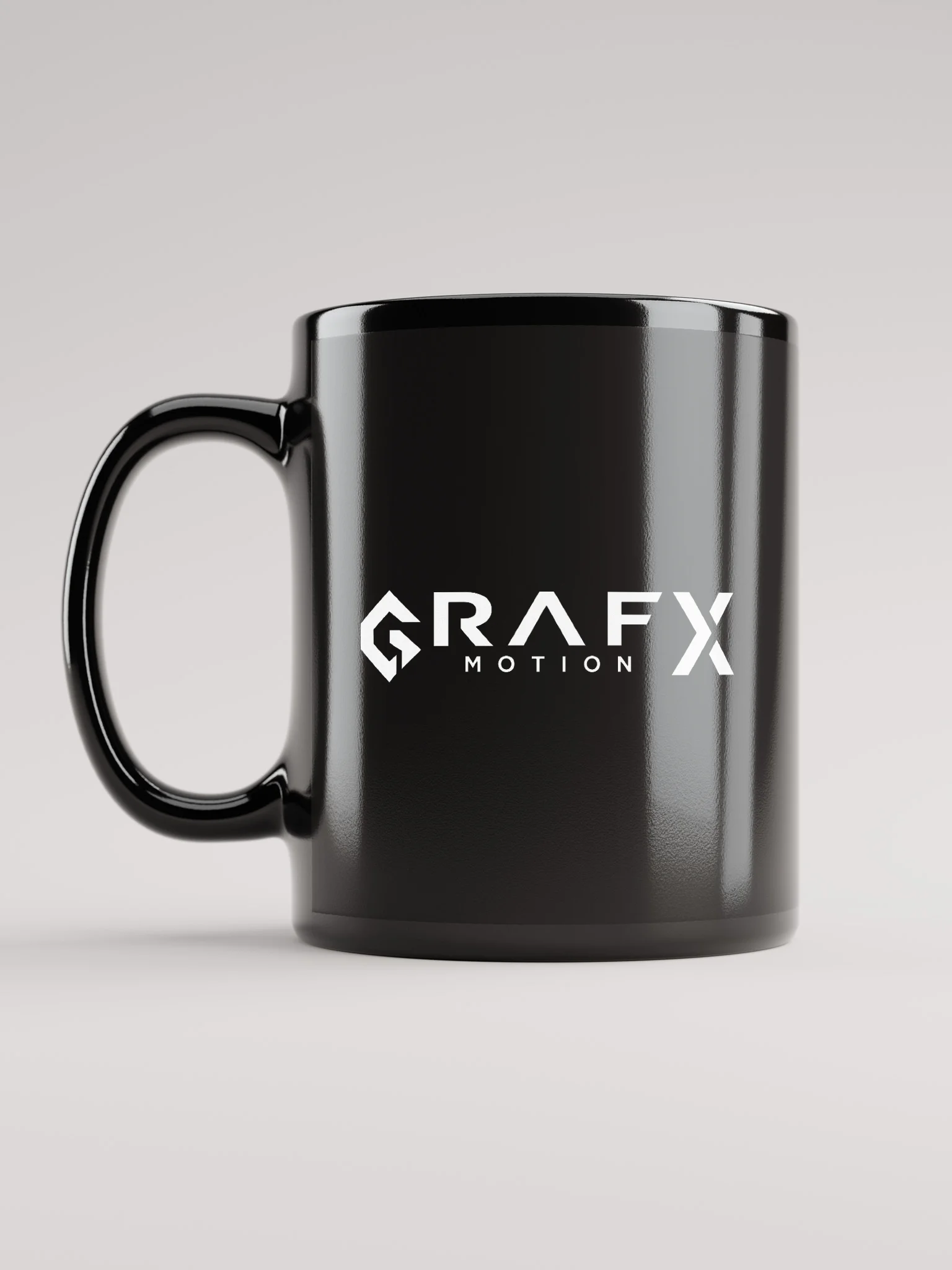 GFX Motion | GFX Industries - Black Mug - White Logo product image (11)