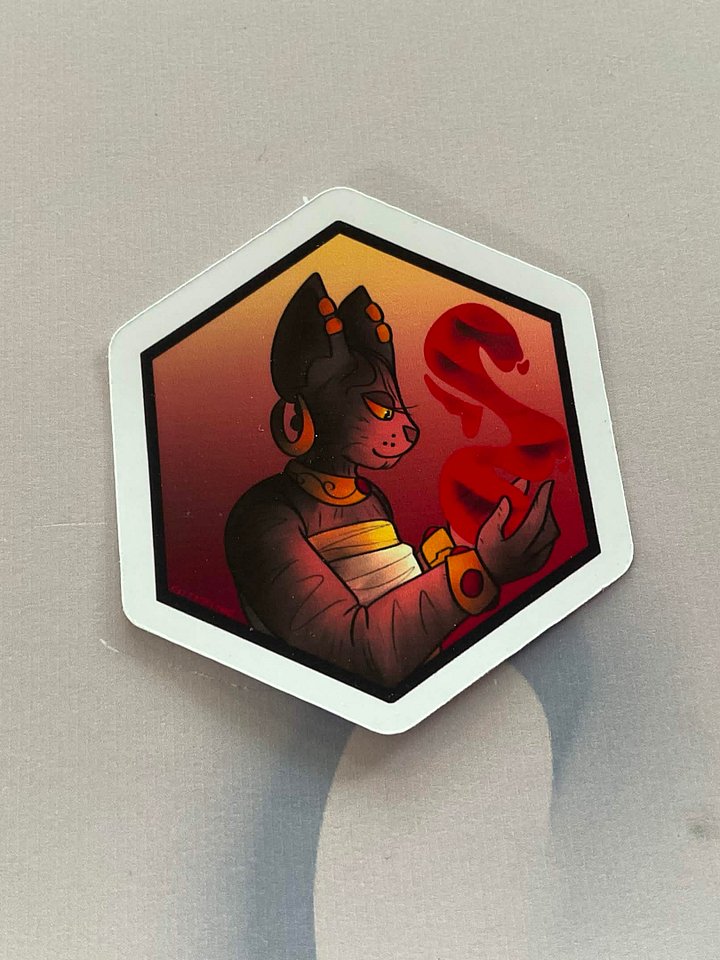 "Blood Magic" sticker product image (2)