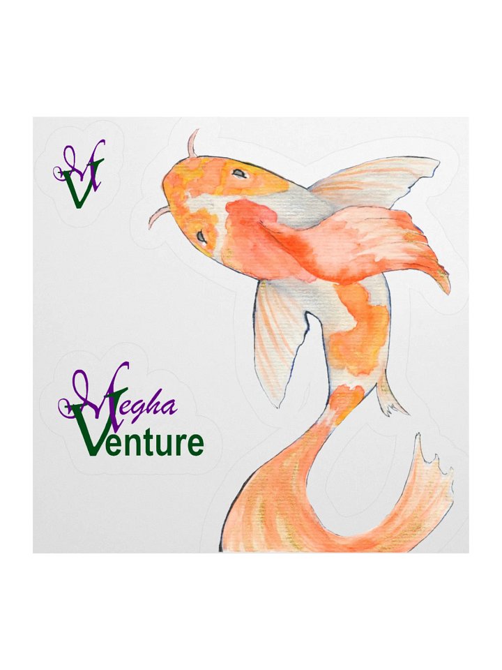 Golden Koi Sticker product image (2)