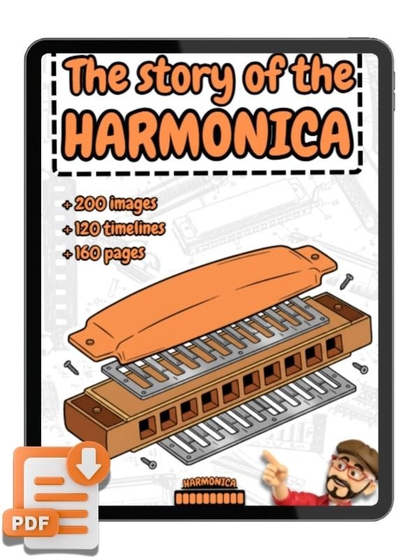 The History of the Harmonica: From Chinese Origins to the Legends of Blues and Rock - Ebook PDF product image (1)
