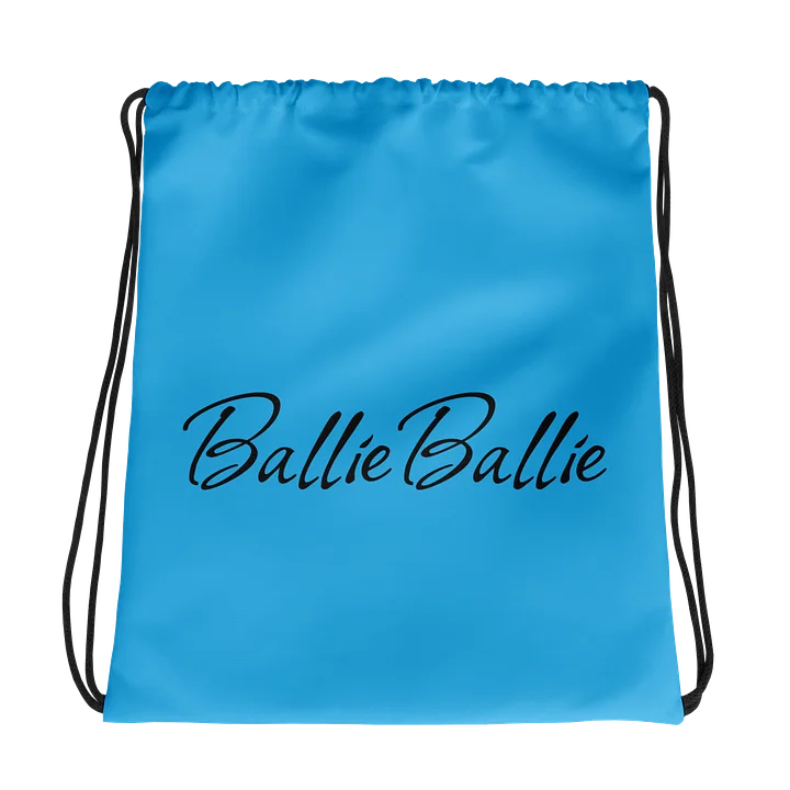 Tas met trekkoord Deep Sky Blue product image (1)