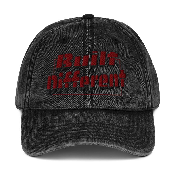 Built Different Baseball Cap product image (1)