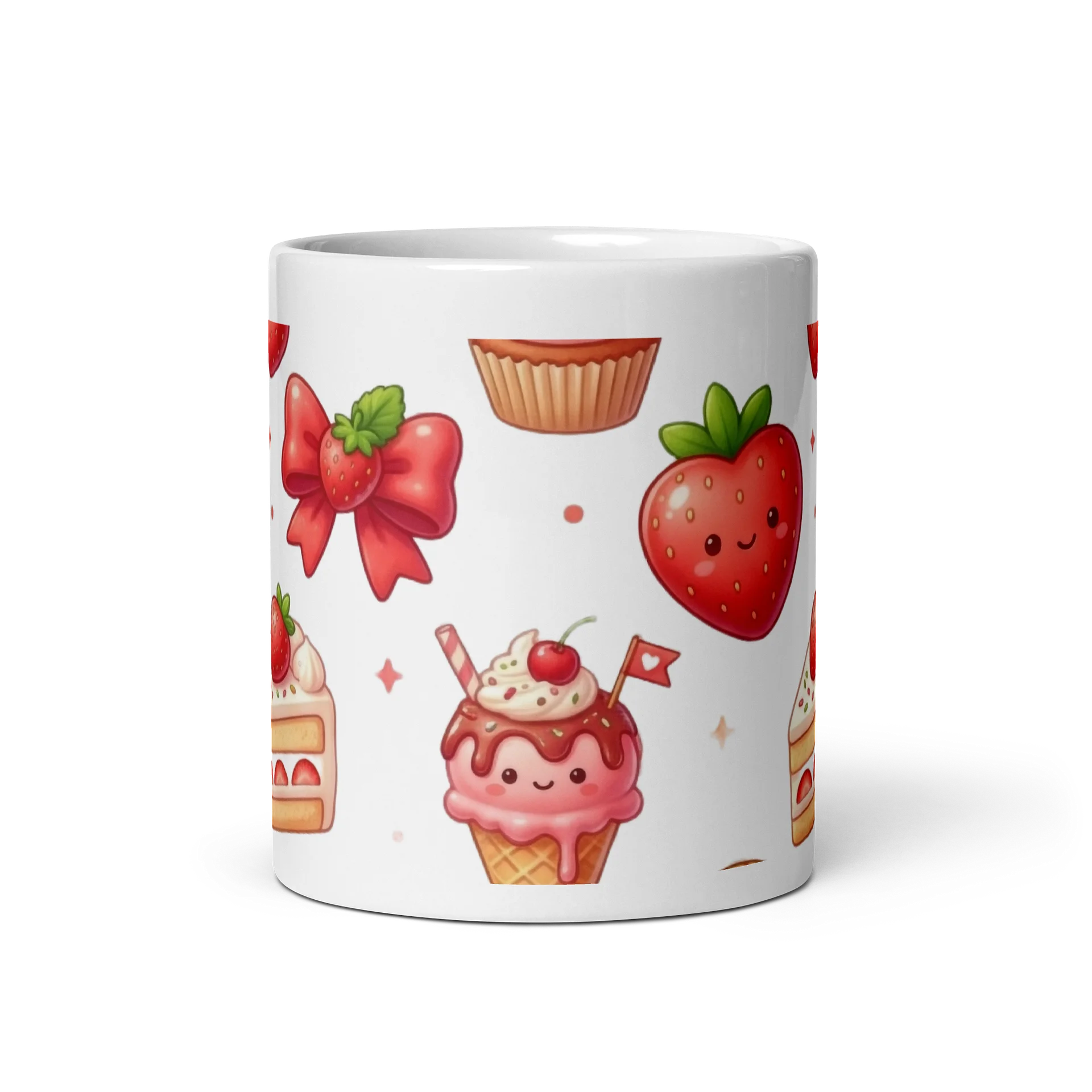 Sweet Strawberry Delight Mug product image (5)