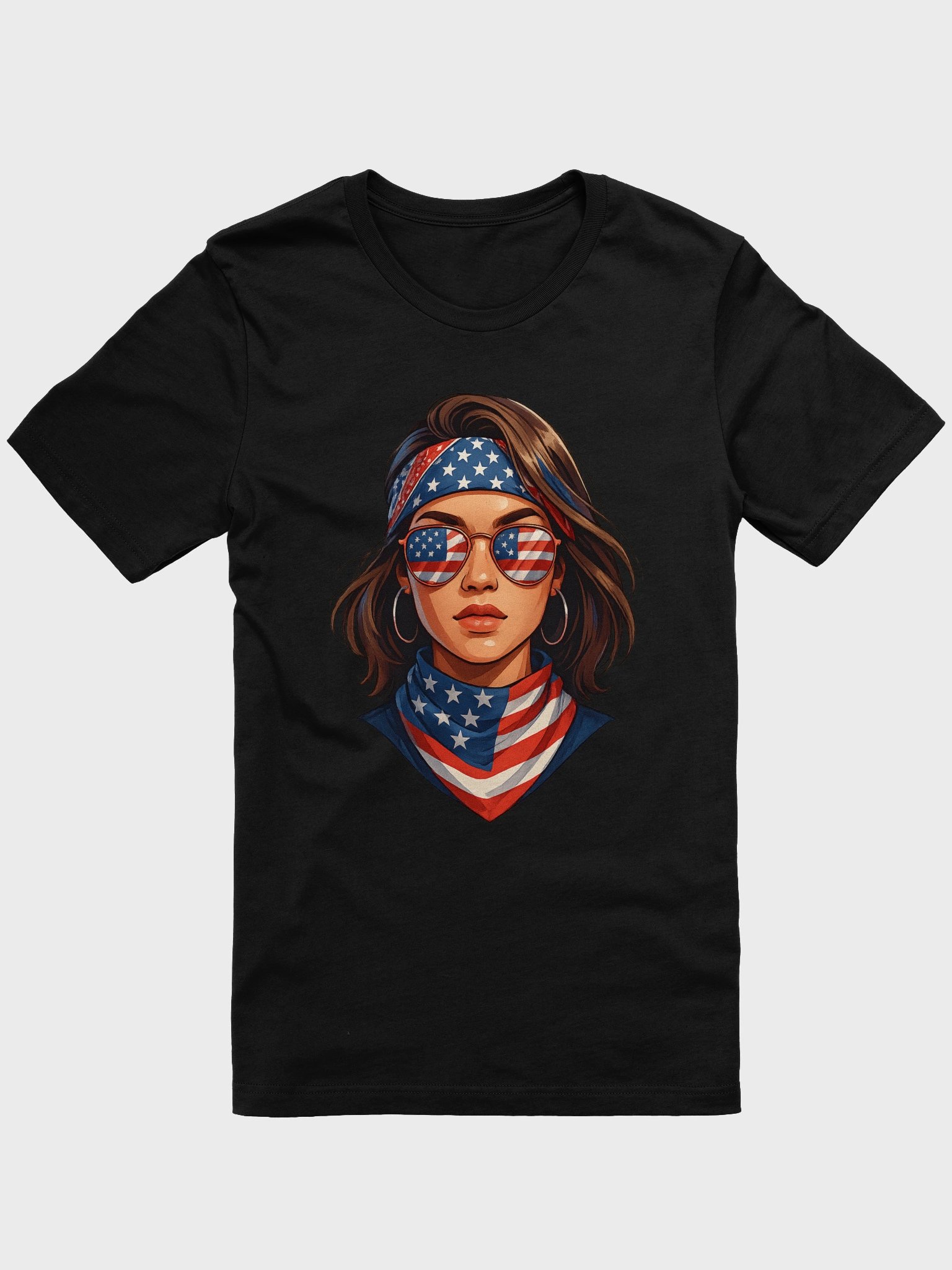Patriotic Pride Bandana Woman T-Shirt product image (7)