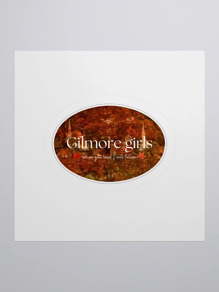 Gilmore Girls & Fall – Sticker product image (1)