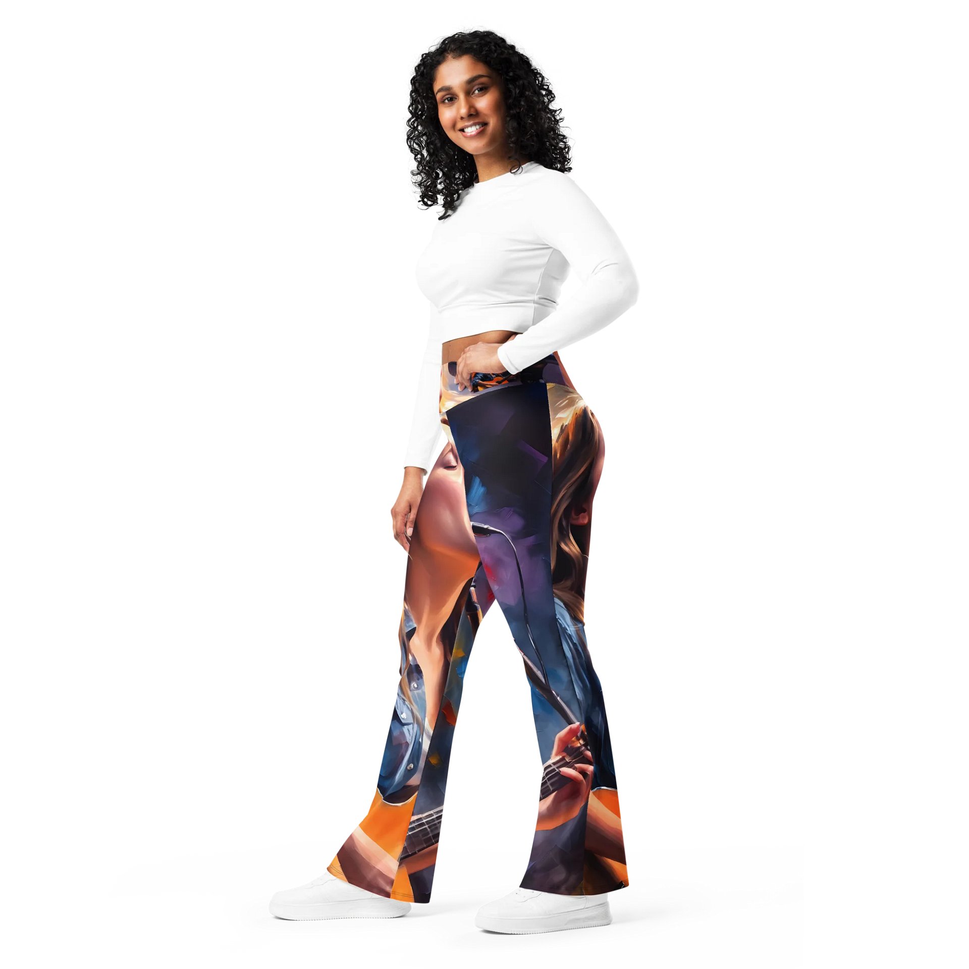 'Impossible Dream' EcoChic Flare Leggings product image (11)