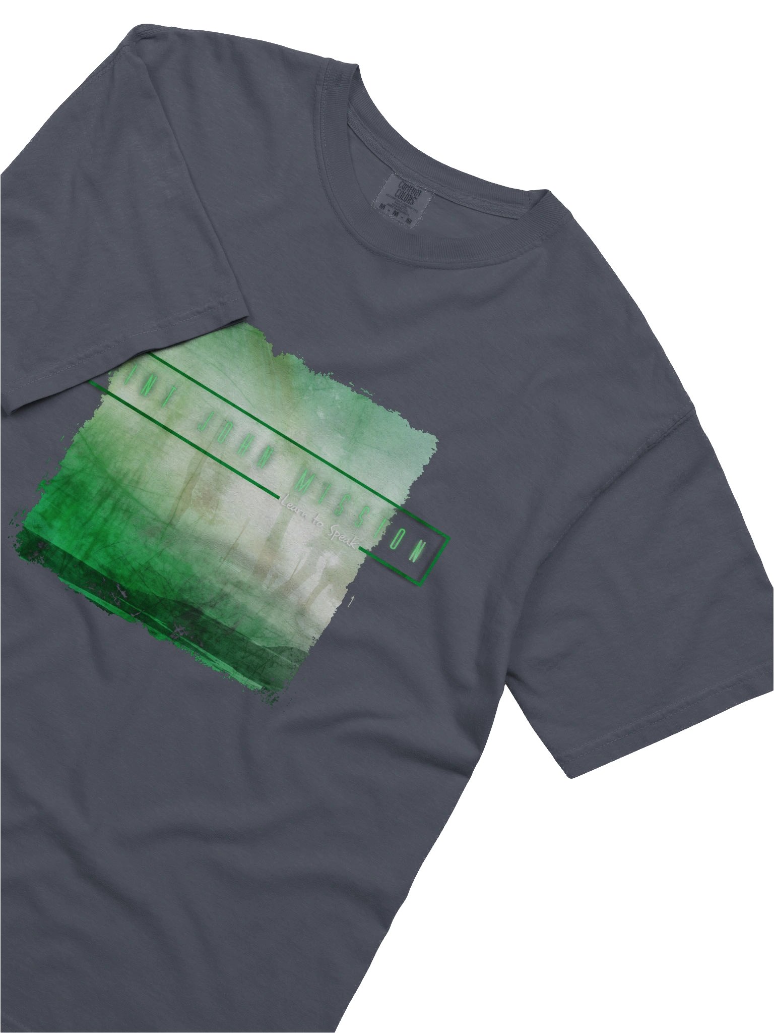 Learn To Speak Tee — Transmission: Verdant product image (5)