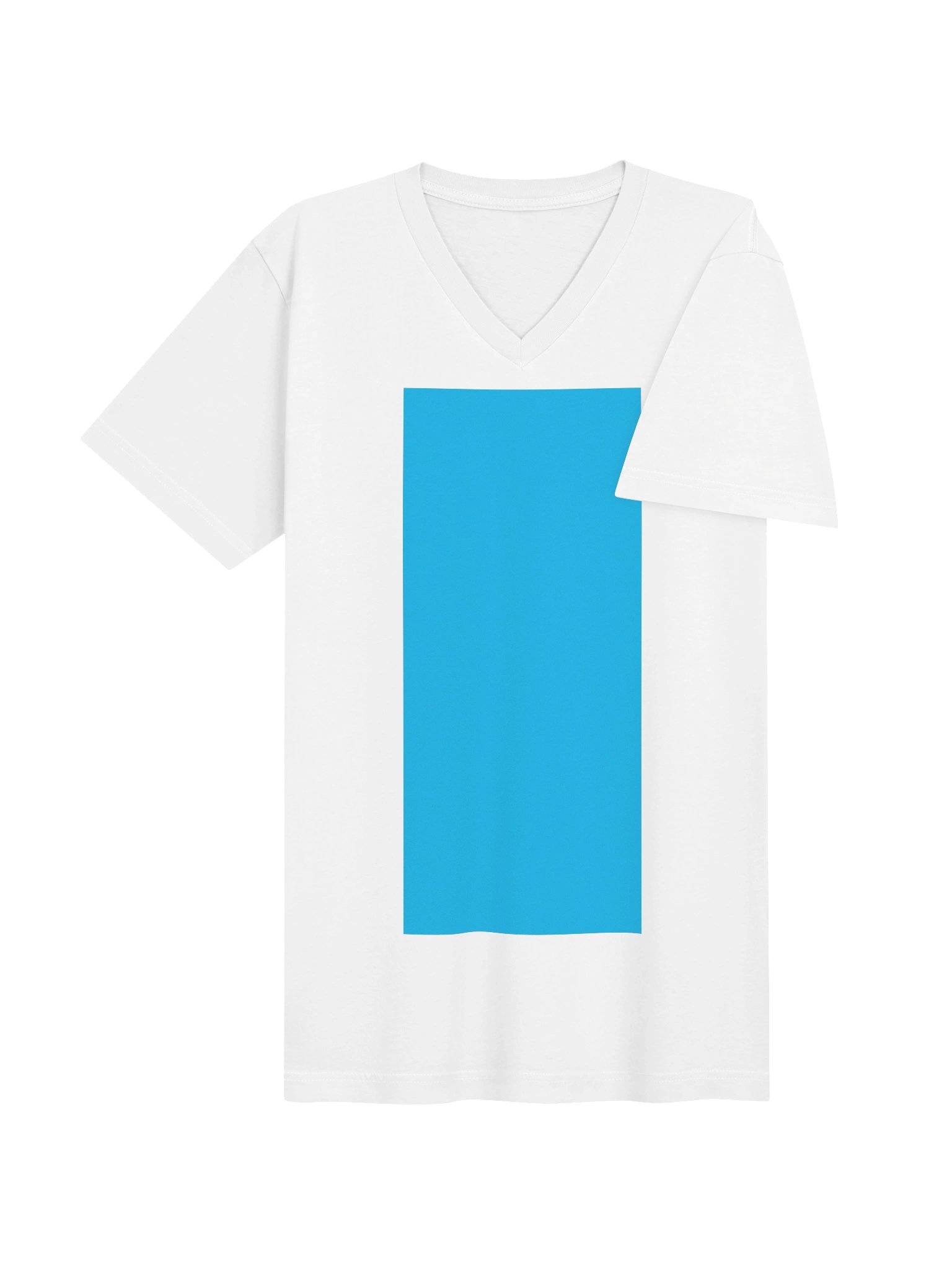 The Foundation Collection | Blue | Bella+Canvas Short Sleeve V-Neck Jersey T-Shirt product image (4)