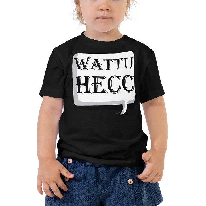 wattuhecc Bella+Canvas Toddler T-Shirt product image (1)