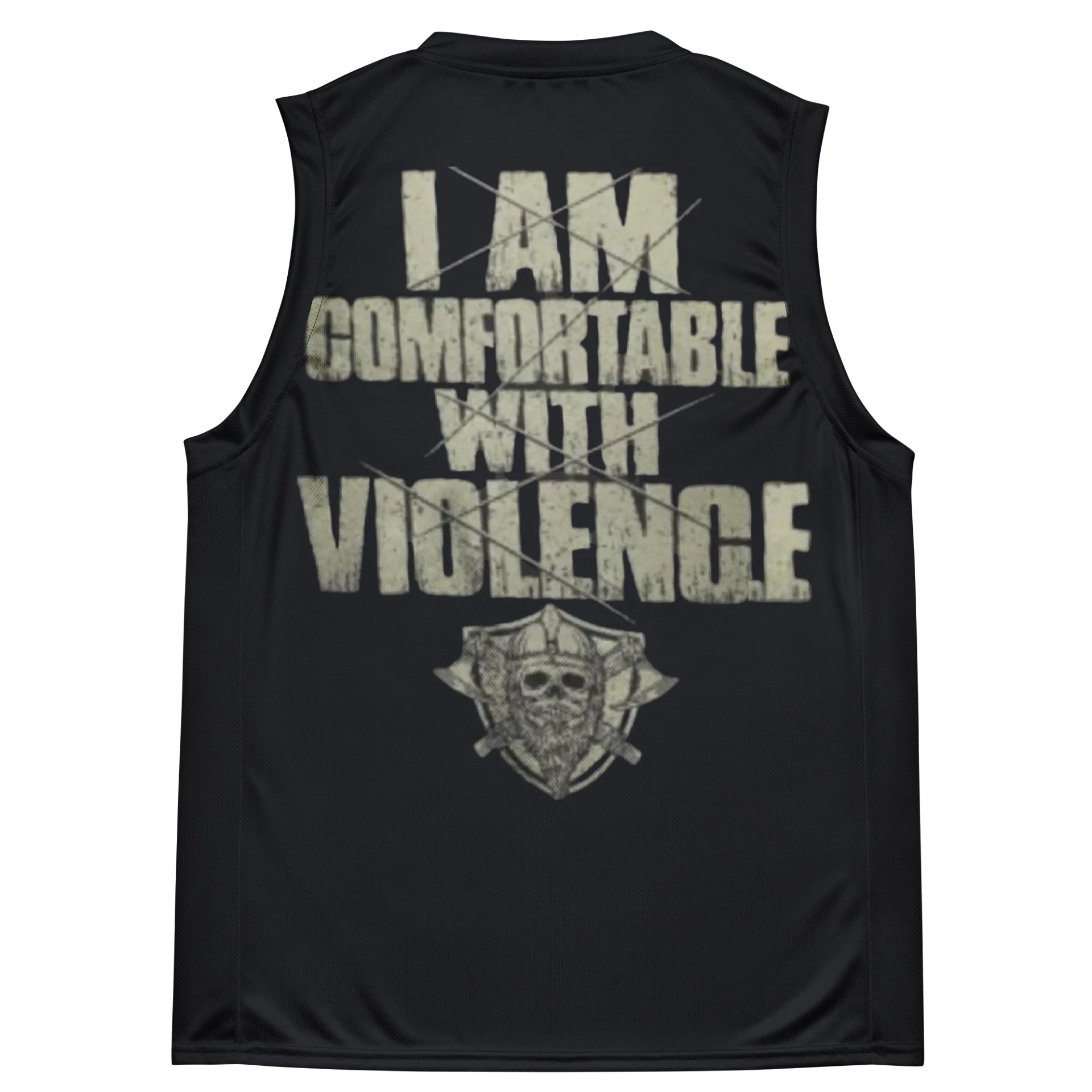 Bold Statement Sleeveless Workout Jersey product image (4)
