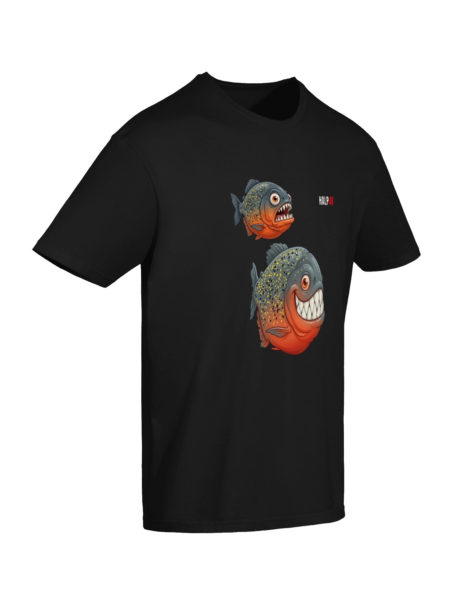 Remera HALP4K Fish Series – Pirañas product image (6)