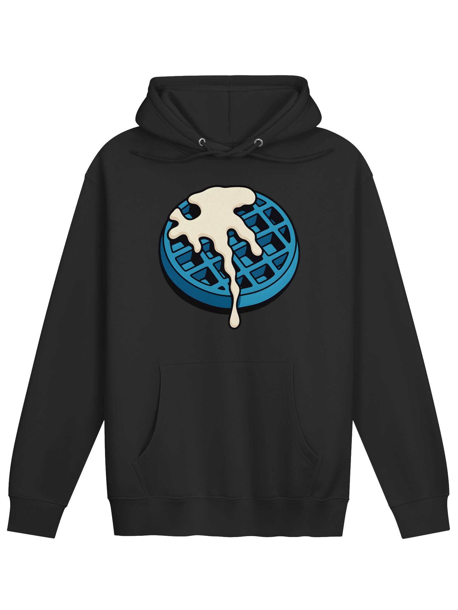BLUE WAFFLE HOODIE product image (1)