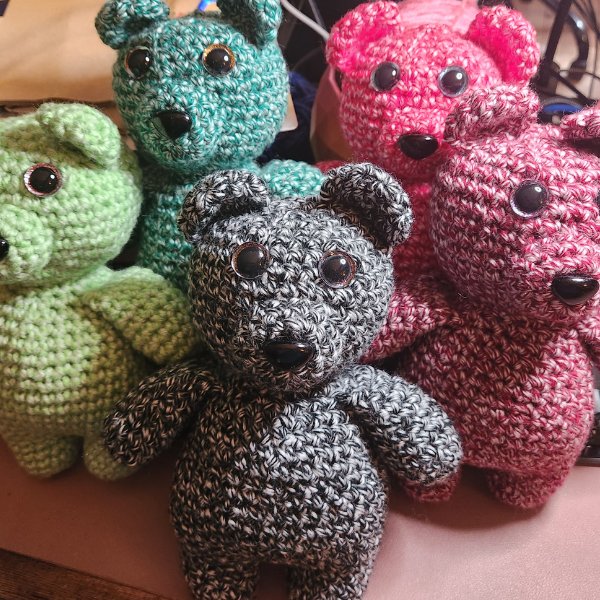 Speckled Bear Amigurumi product image (1)