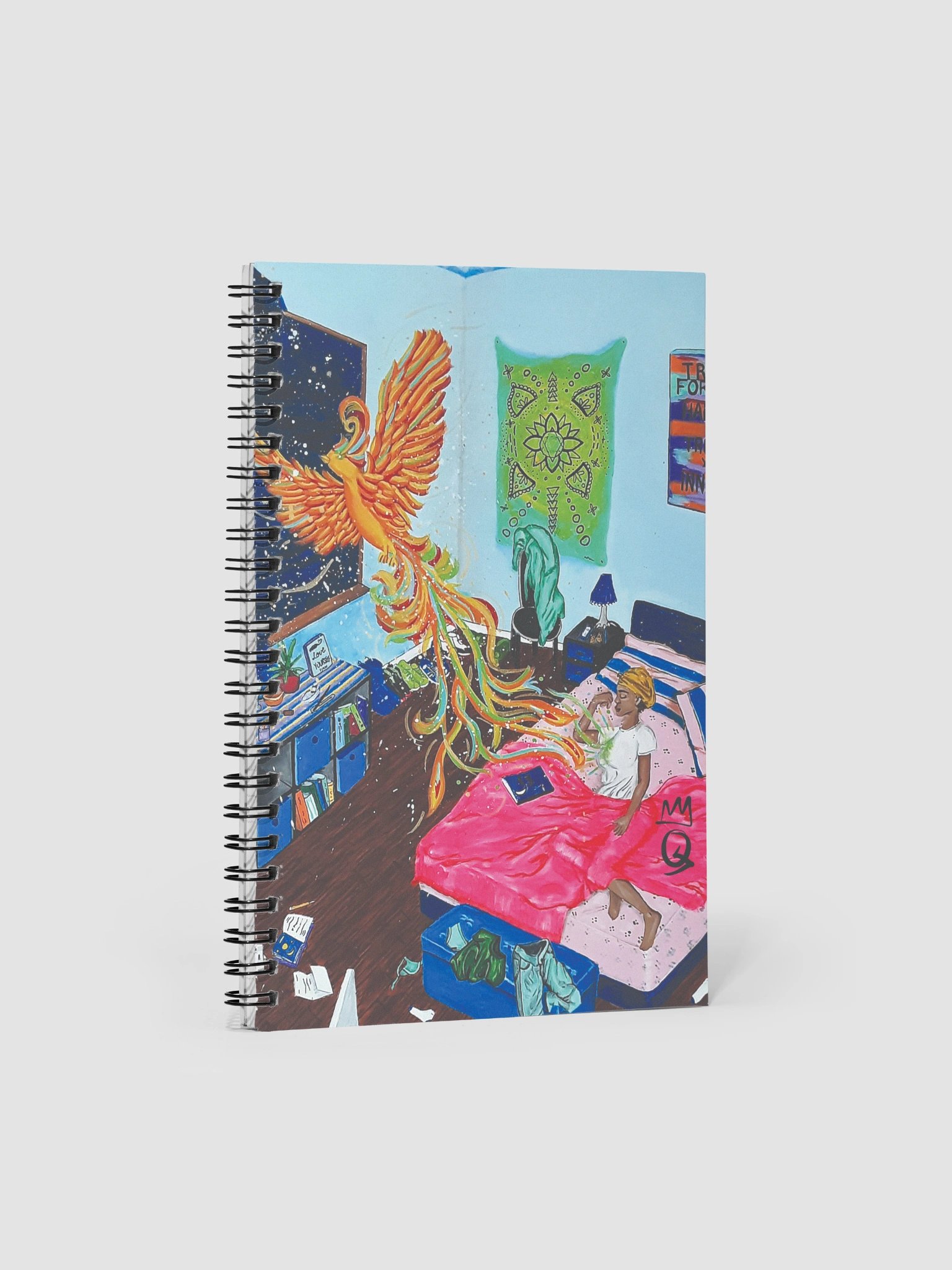 Phoenix Dreams Spiral Notebook product image (1)