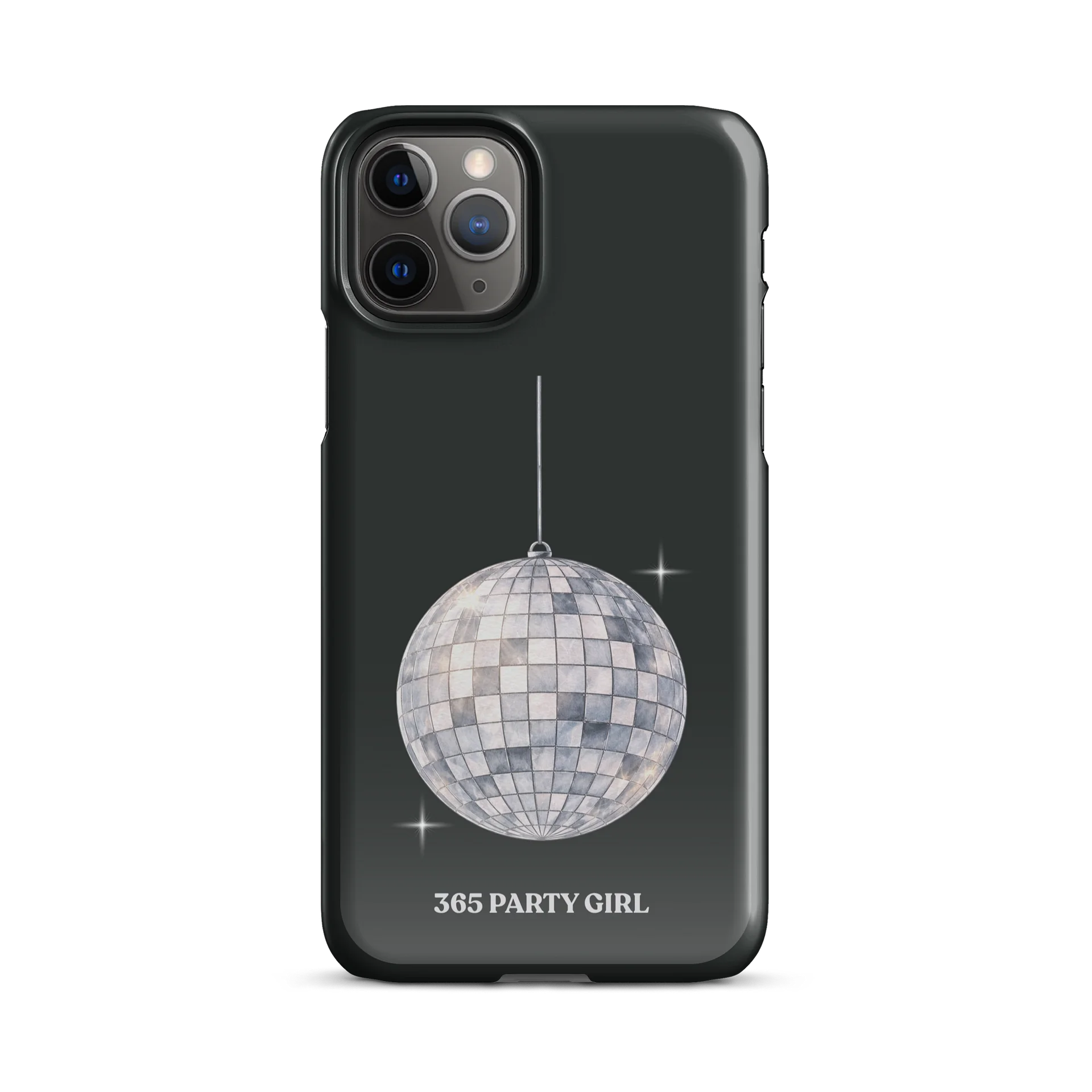 Sparkle Silver Disco Ball 365 Party Girl Phone Case product image (2)
