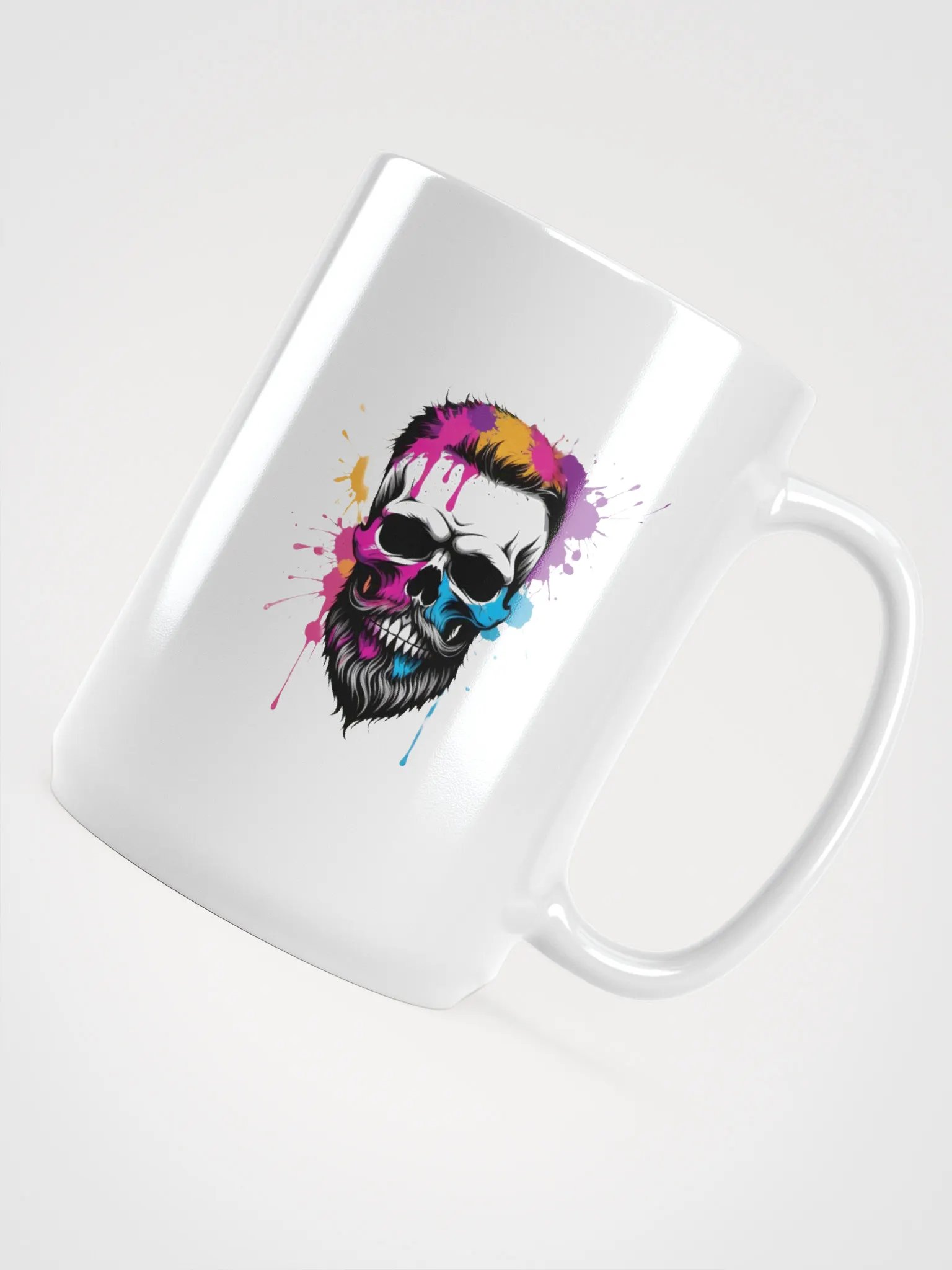 Artistic Splash Skull Mug product image (4)