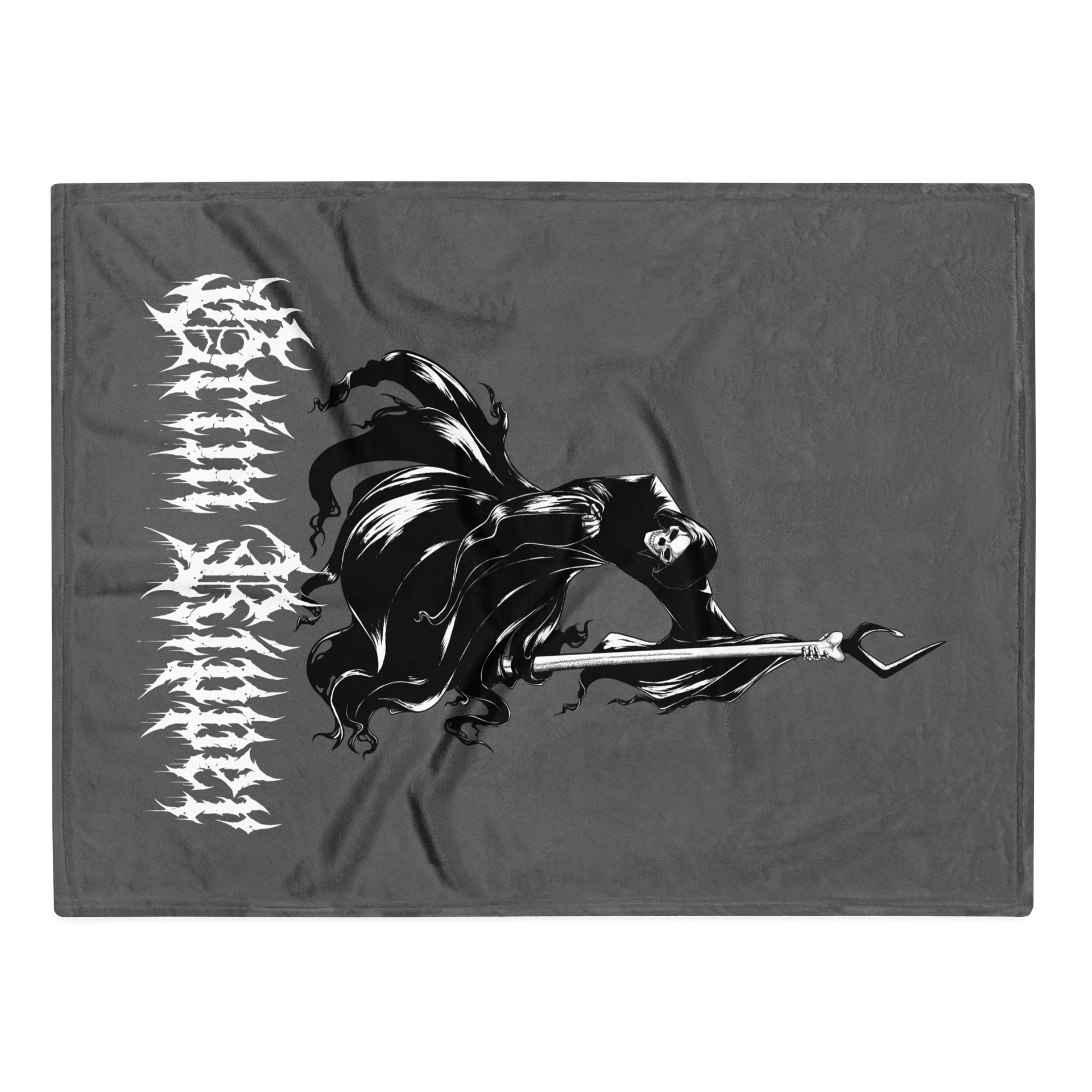 Grim Ripper Throw Blanket product image (1)