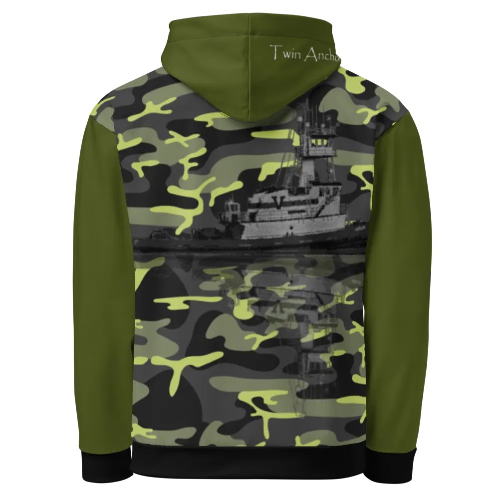 Tug Hudson & Reflection (Camouflage & Green) – Performance Marine Wear | Twin Anchor Apparel North Current Line product image (7)