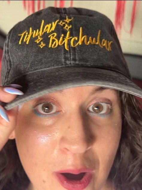 Titular bitchular embroidered hat product image (2)