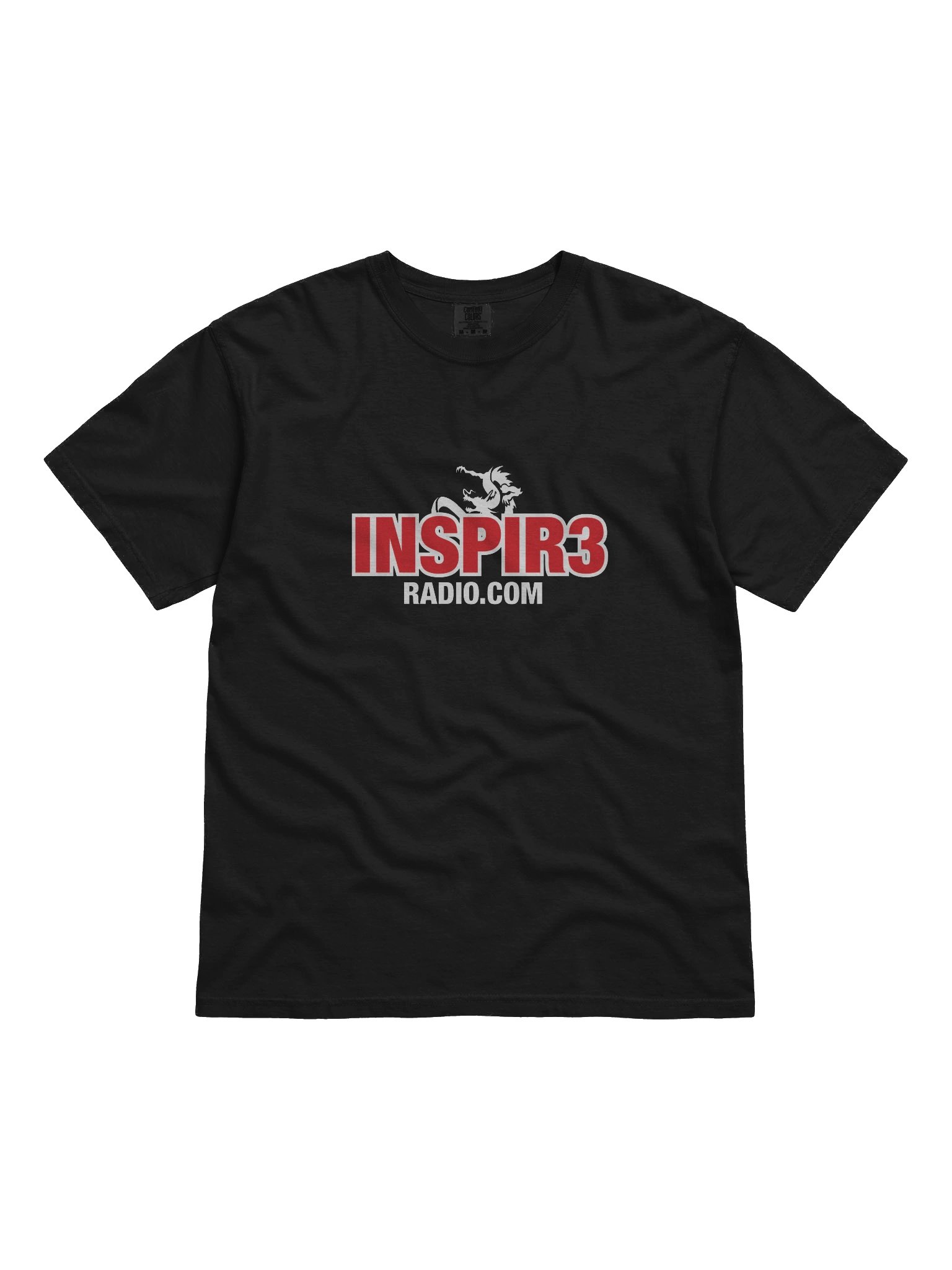 Inspir3 Radio Red and Black Shirt product image (1)