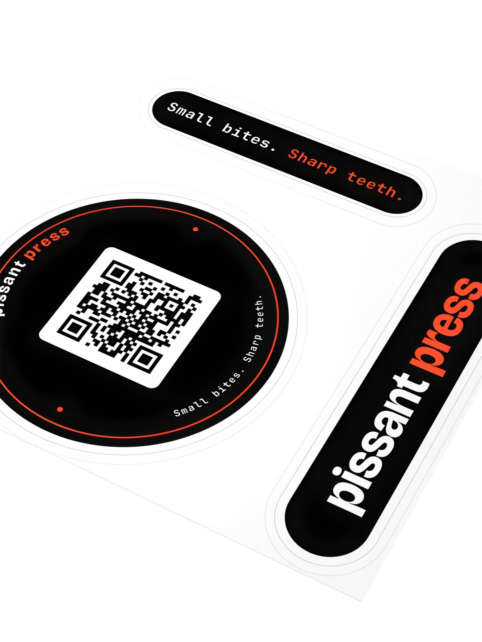 Pissant Press sticker sheet product image (3)