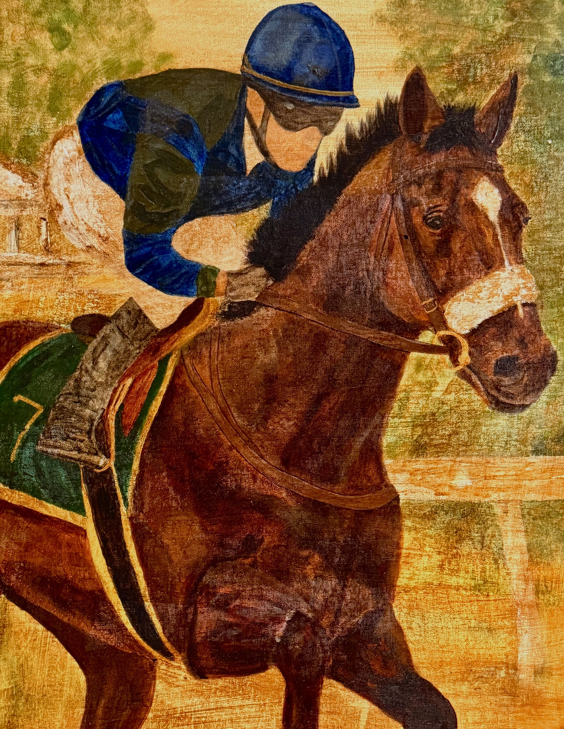 Seeded For The Win -Original Acrylic Painting product image (2)
