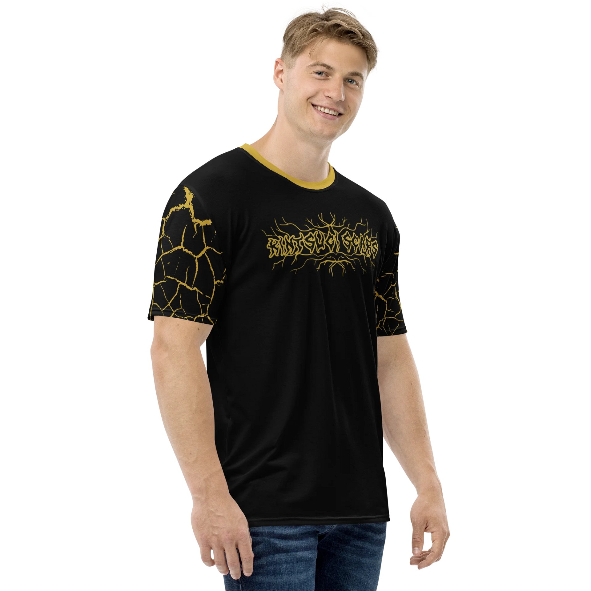 Kintsugi Scars Crew Neck (Men's Cut) product image (4)