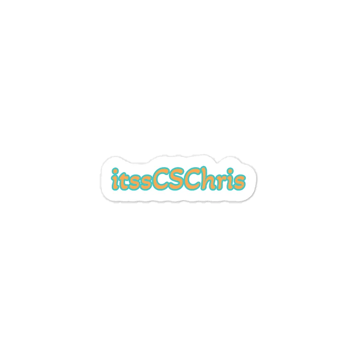 itssCSChris Sticker product image (1)