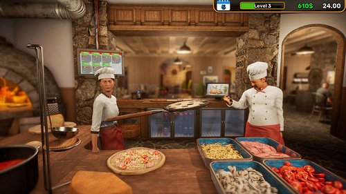 各位懷舊的玩家們，準備迎接來自披薩界的全新挑戰吧！《Pizza House Simulator》（披薩屋模擬器）將帶你踏上一段色香味俱全的冒險旅程。在這個熱血沸騰的多人合作遊戲中，你不僅可以獨自經營夢想中的披薩店，還可以與朋友一同享受烹飪的樂趣、應對...