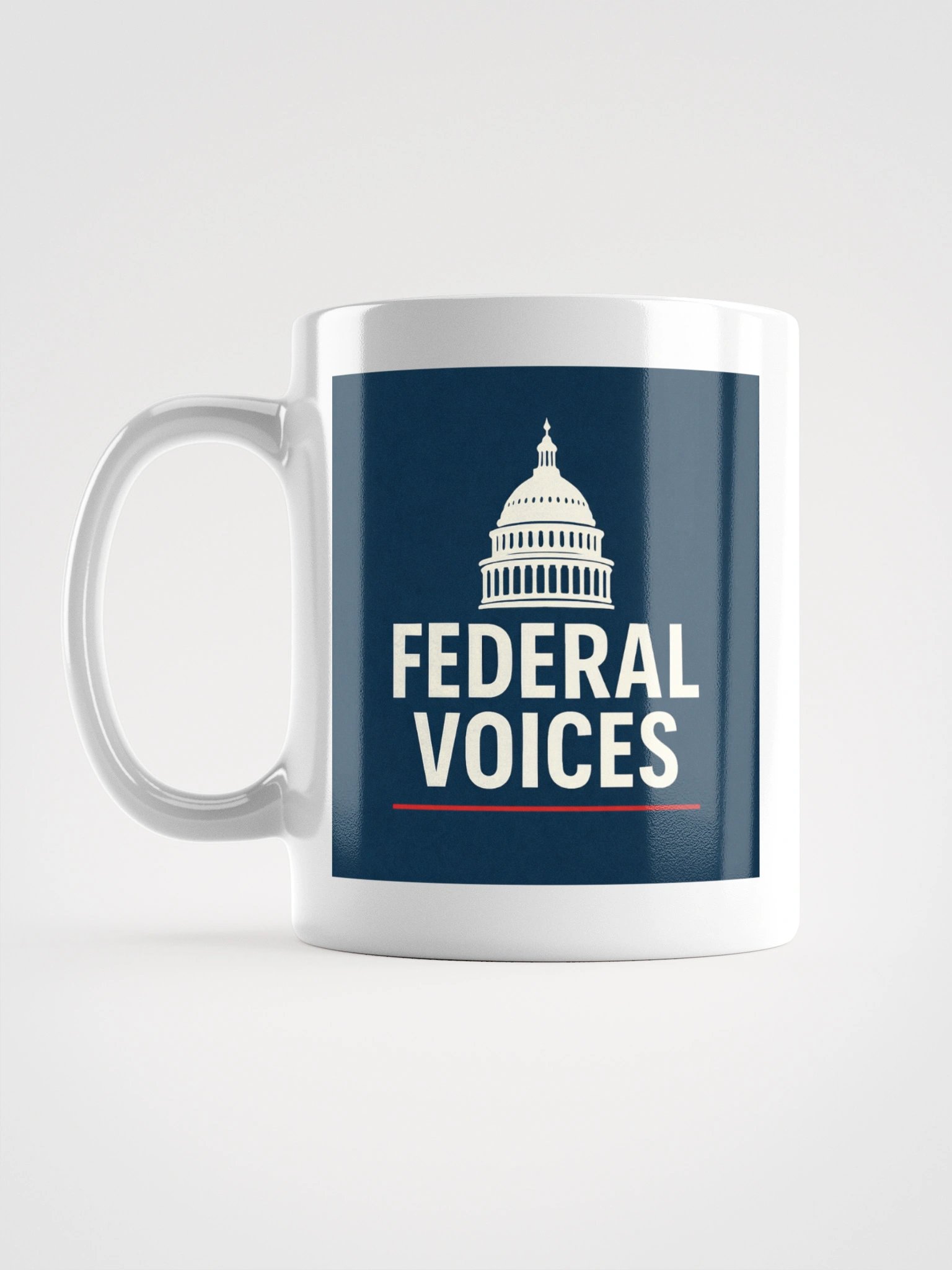 Federal Voices Classic Logo Mug — 11 oz product image (1)