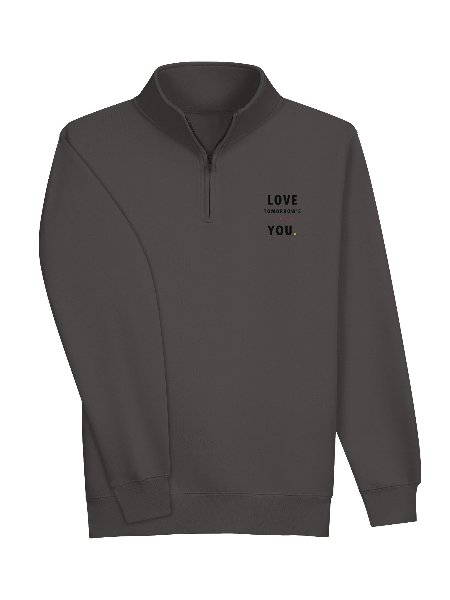 Love Tomorrow's You — Quarter Zip (White & Light) product image (7)