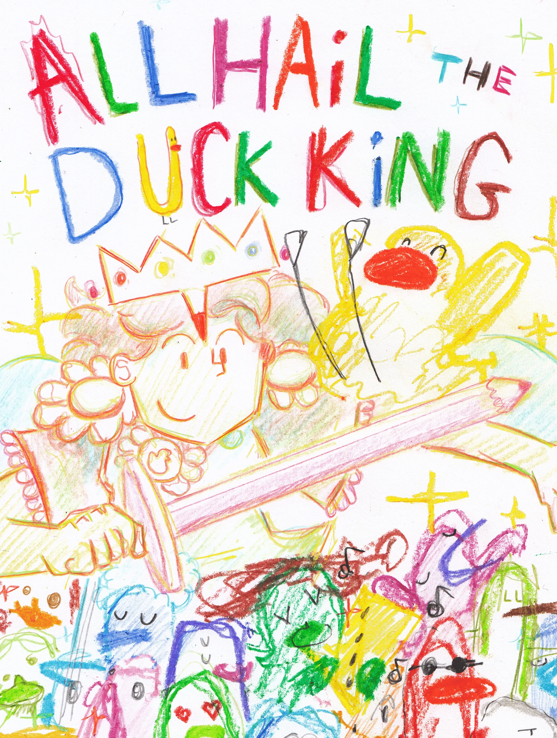 'All Hail the Duck King: 1 Year Anniversary' A5 Poster product image (1)