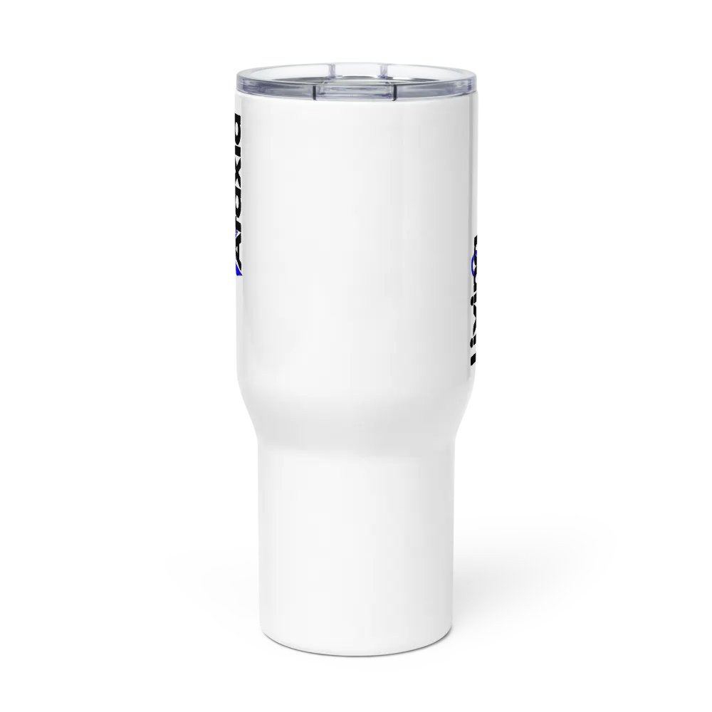 Living With Ataxia Handled Travel Mug product image (2)