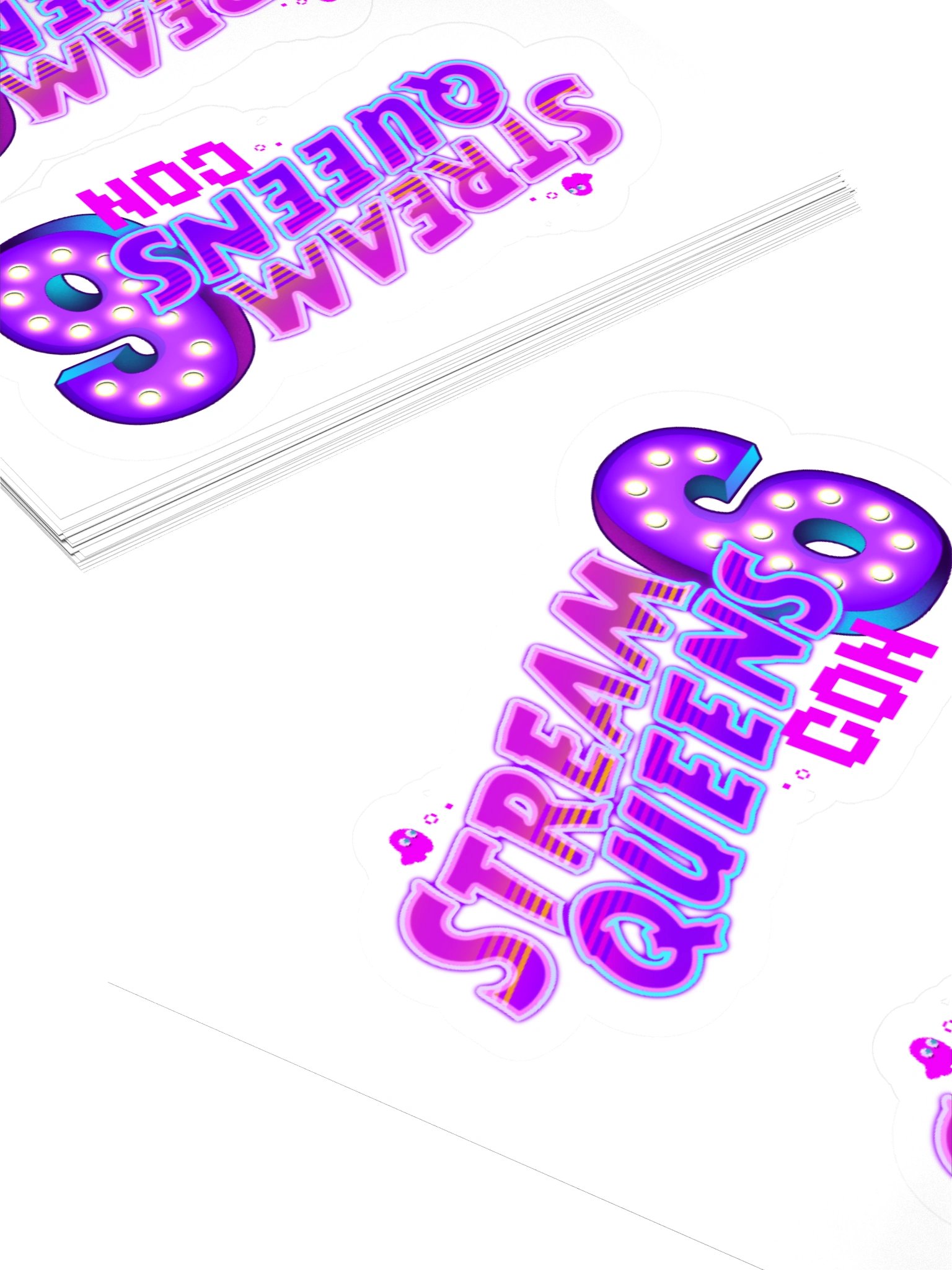 Stream Queens Con 6 Logo Stickers product image (8)