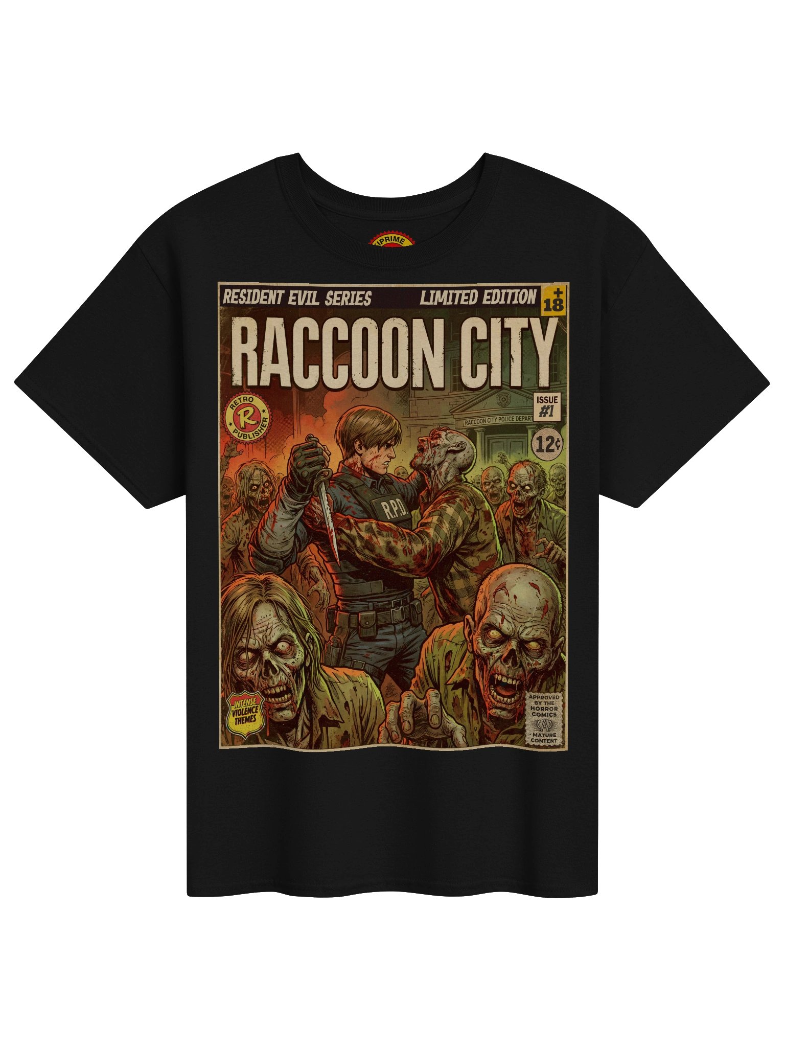 Resident Evil Raccoon City (No.1) Comic Art T-Shirt product image (1)